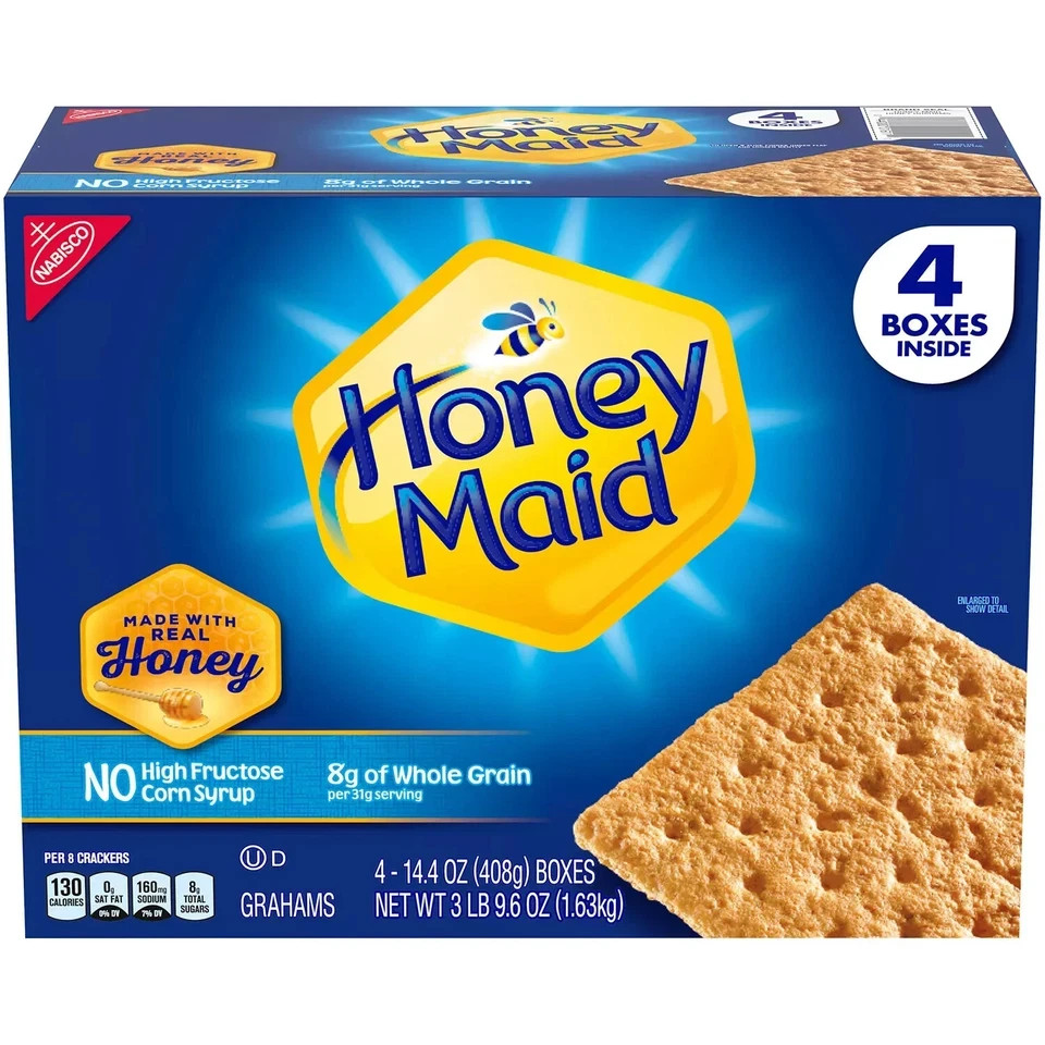 Honey Maid Honey Graham Crackers (3 lb. 9.6 oz., 4 pk.) Great Price