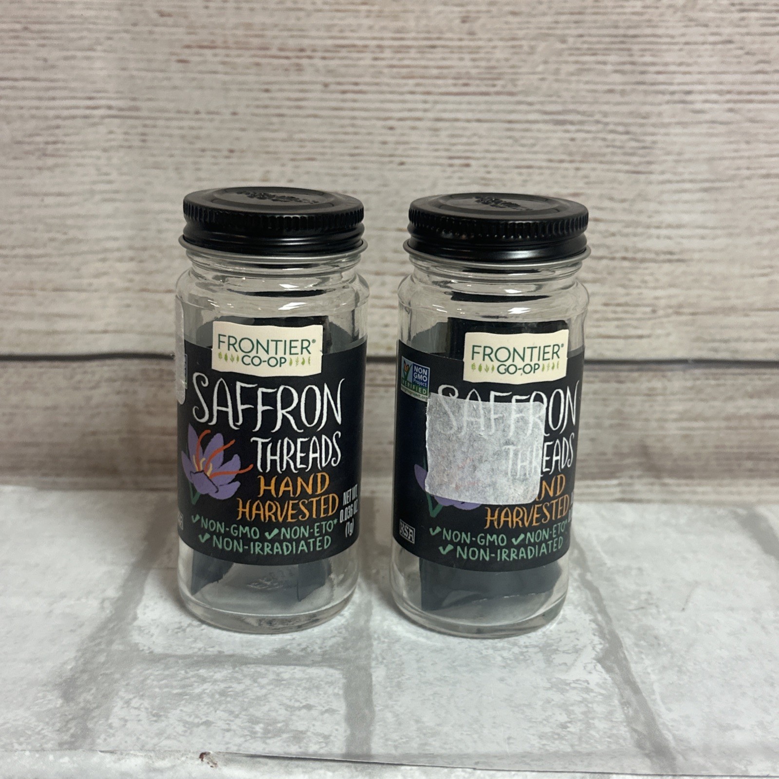 2~Frontier Co-op Saffron Threads 0.036 oz -EXP: 11/27+
