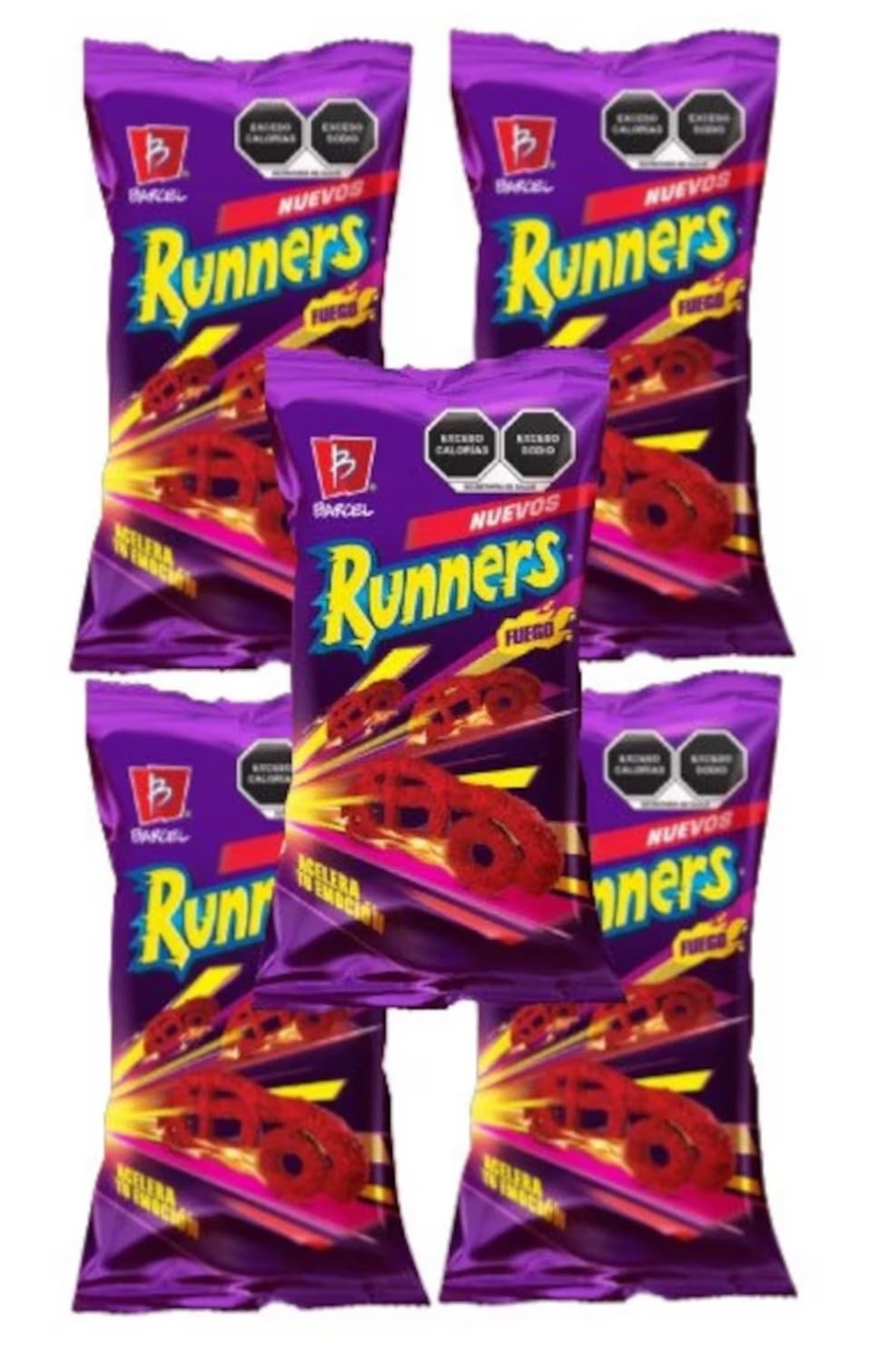 Barcel Runner Fuego 5 bags , (72g esch)
