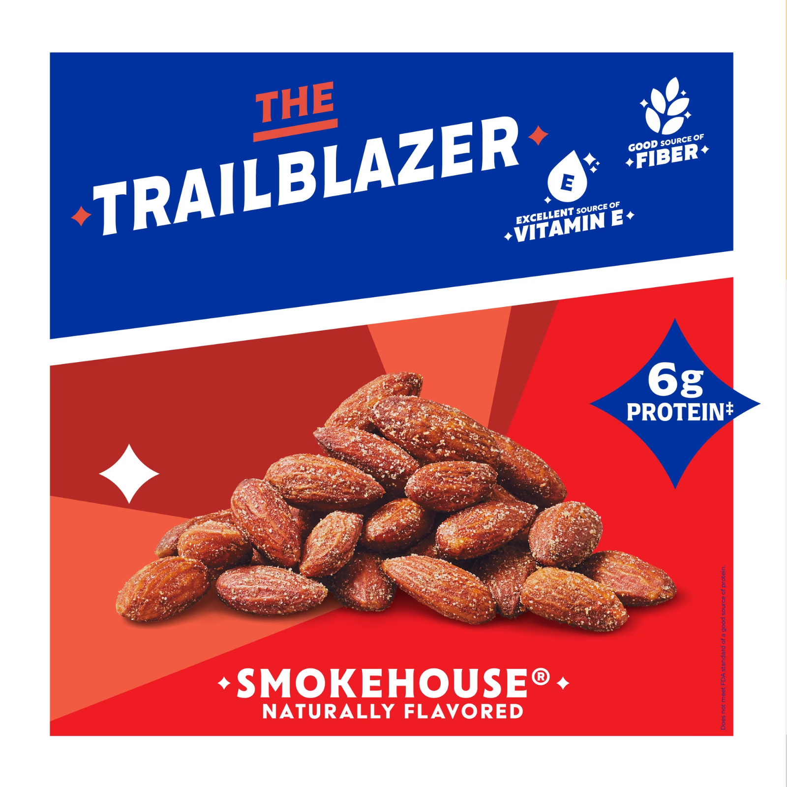 Blue Diamond Almonds, Smokehouse Flavored Snack Nuts for Healthy Snacking, Lunch