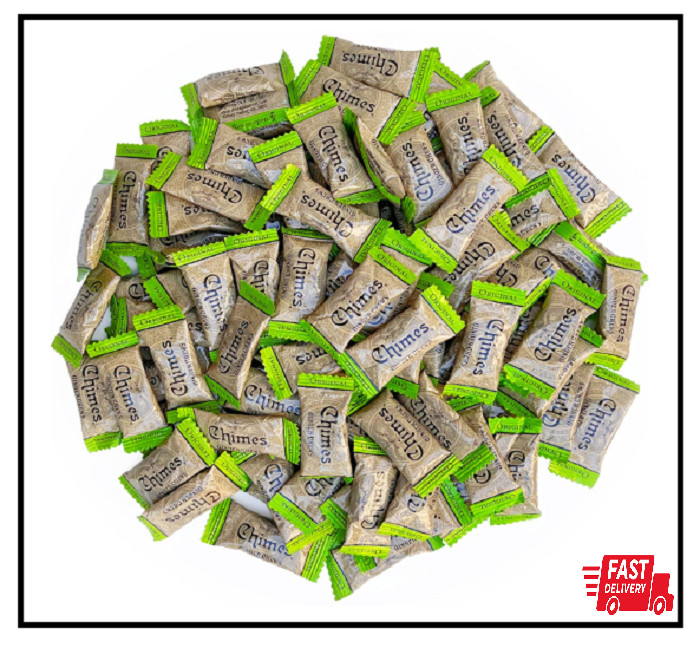 CHIMES ORIGINAL Ginger Chews (1-Pound 1 LB BAG) Premium Natural Chewy Ginger Can