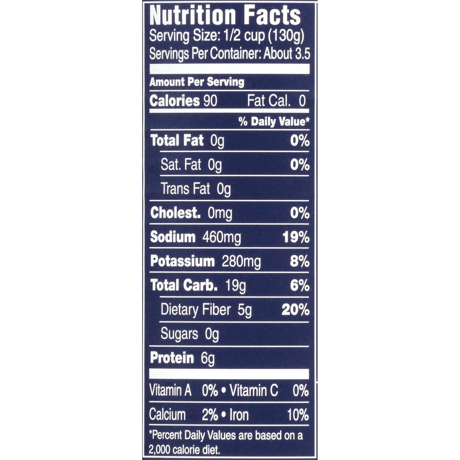 15.8 oz Canned Purple Hull Peas, Source of Plant Based Protein and Fiber, Low…