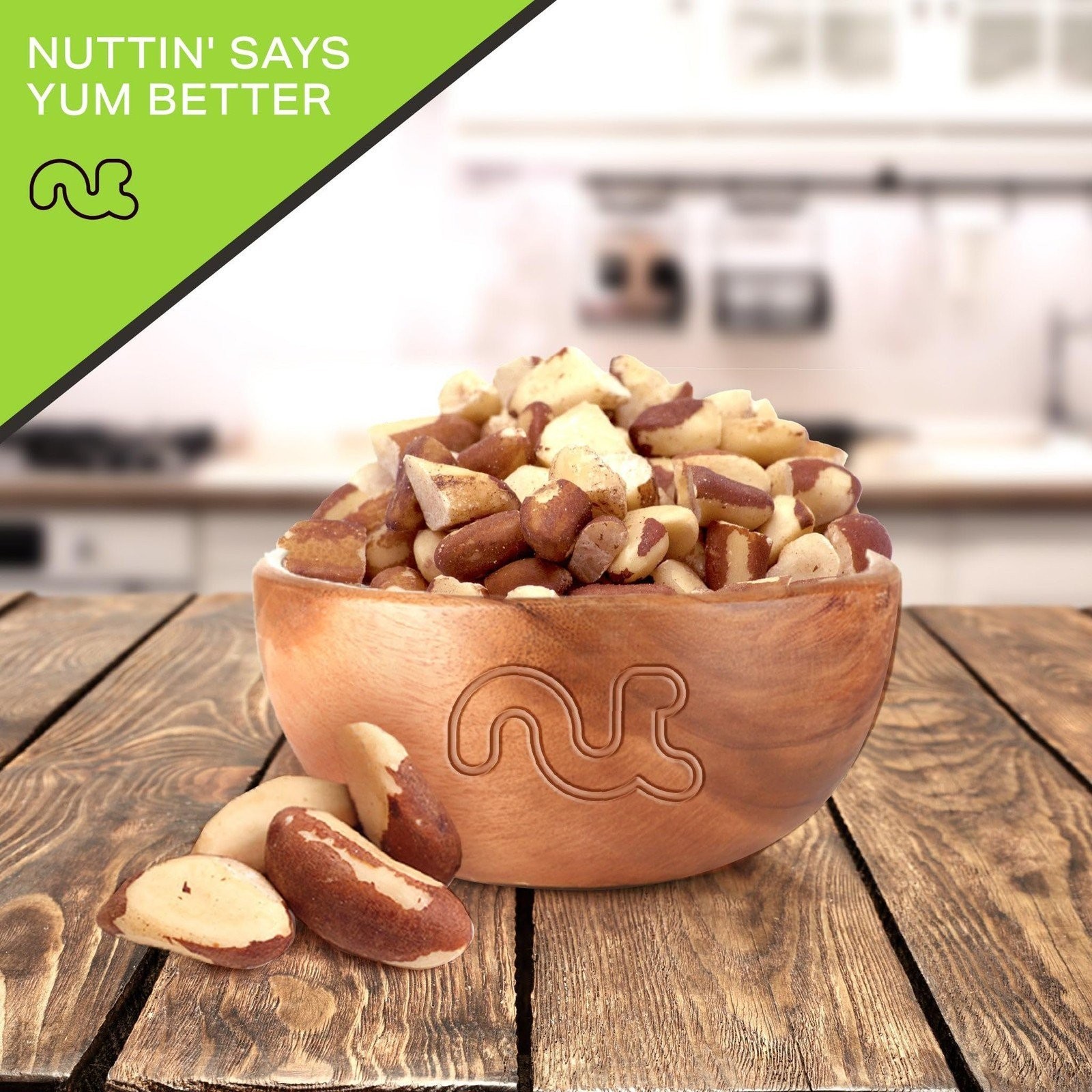 NUT CRAVINGS – Raw Broken Brazil Nuts, Unsalted, No Shell, Whole, (16oz – 1…