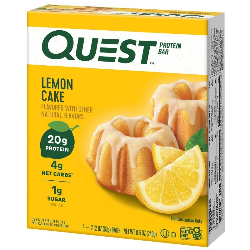 Quest Nutrition Lemon Cake Protein Bar