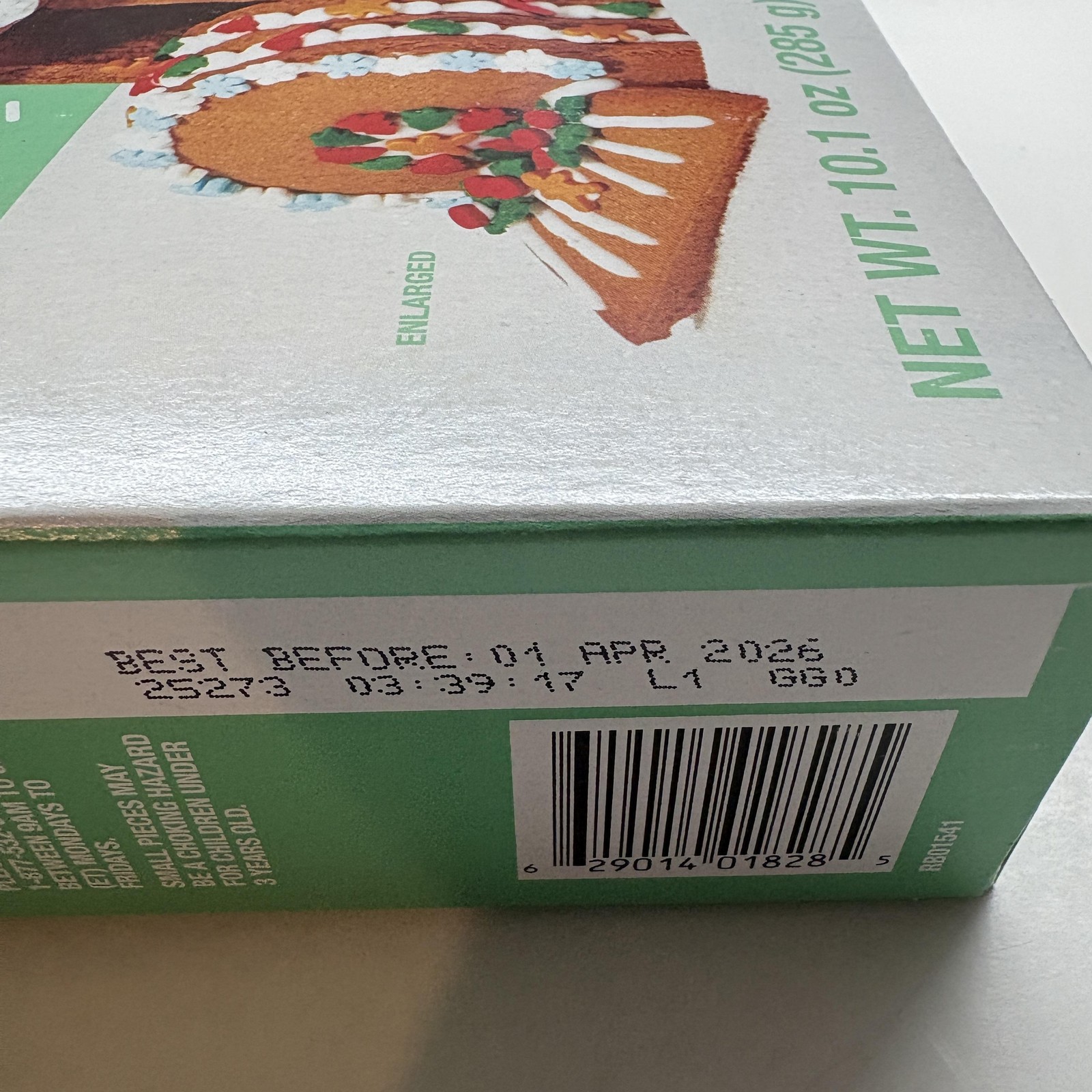 Create A Treat Gingerbread Train Cookie Kit 10.1oz Nut Free Peanut Free Exp 2026