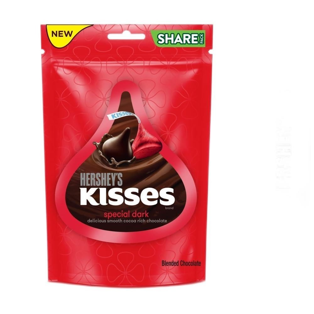 Hershey’s Kisses Special Almonds Dark Chocolate 100g Free Delivery 7-10 days