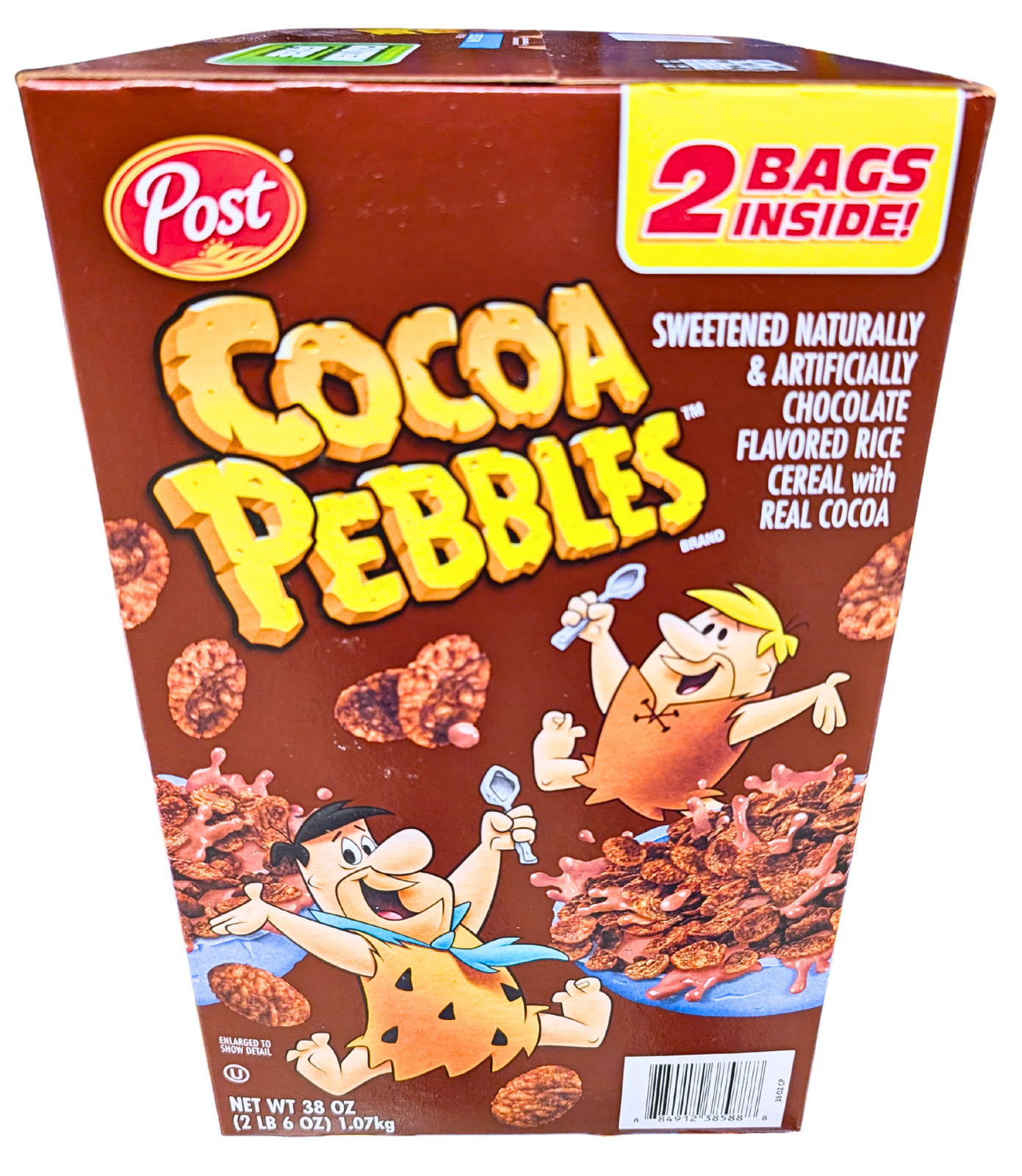 Post Cocoa Pebbles Cereal 38 Oz. EXP 07/2026