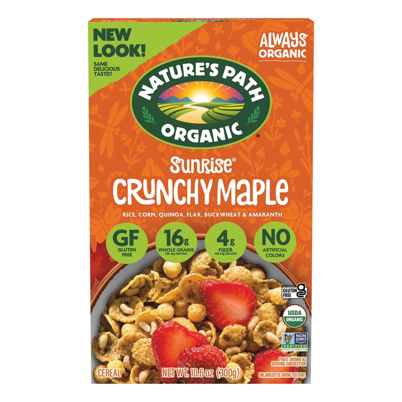 Nature’s Path Organic Sunrise Crunchy Maple 10.6 Ounce (Pack of 12), Natural