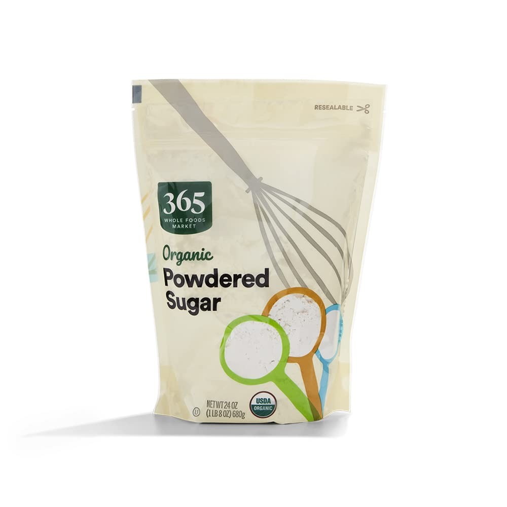 365 by Whole Foods Market, Organic Powdered Sugar, 24 24 Ounce (Pack of 1)