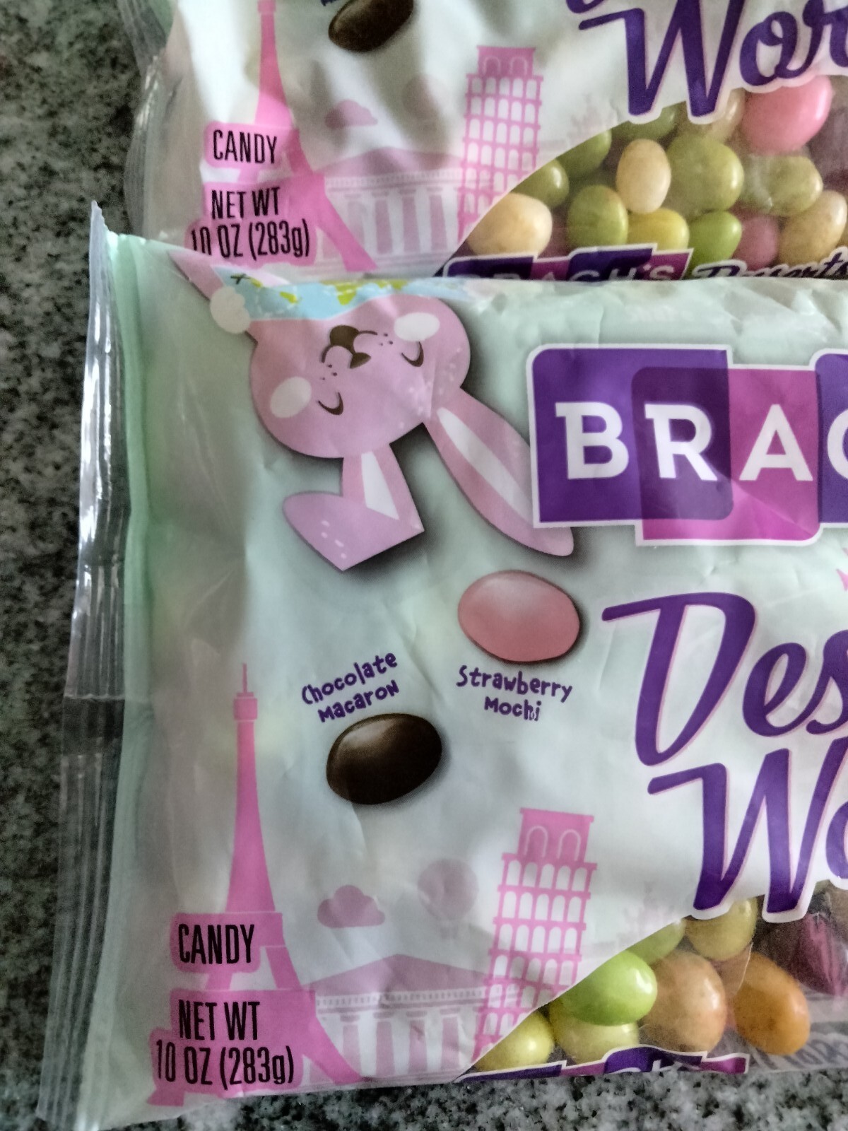 4 x Brach’s Desserts of the World Jelly Beans 10 oz Bags 06/2024 Candy Treats