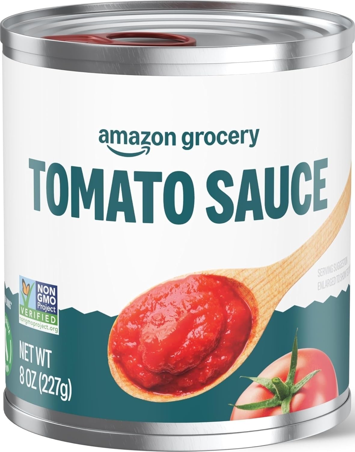 8 Oz Vegetarian Tomato Sauce – Unflavored & Made from Fresh California Tomatoes