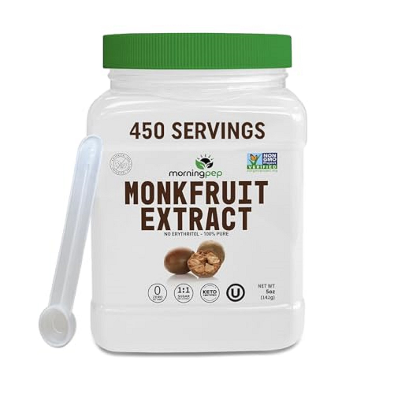 100% Pure Monk Fruit extract sweetener, No Erythritol, Monkfruit Extract Powd…