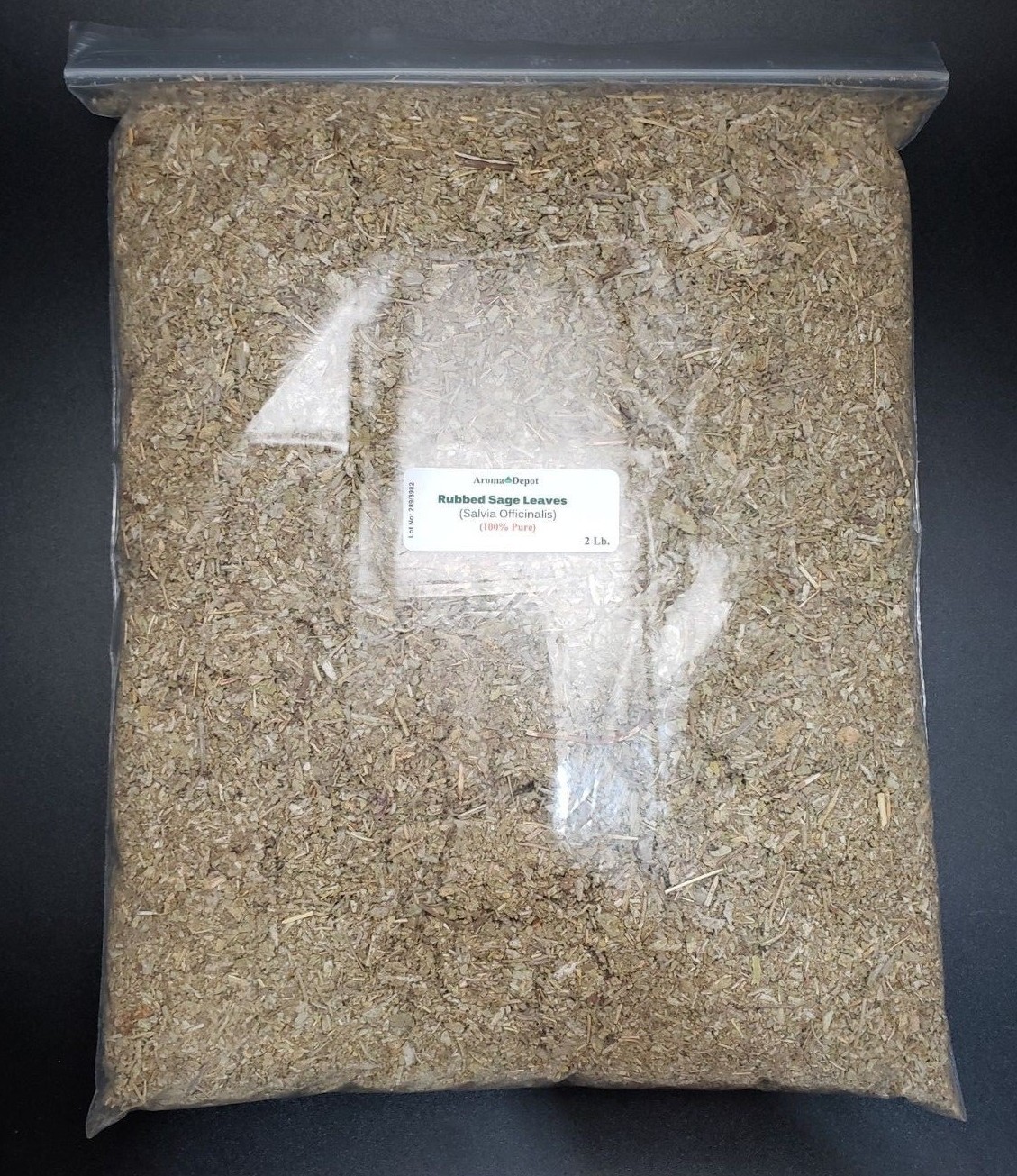 Sage Rubbed Leaves Salvia Officinalis Leaf Non GMO Natural Pure Ground