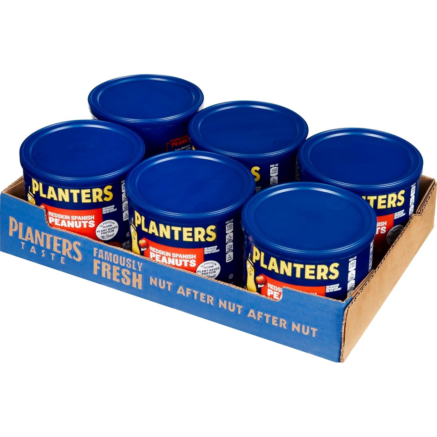 Cholesterol-Free Spanish Roasted Peanuts in Resealable Jars – Healthy Snack Pack
