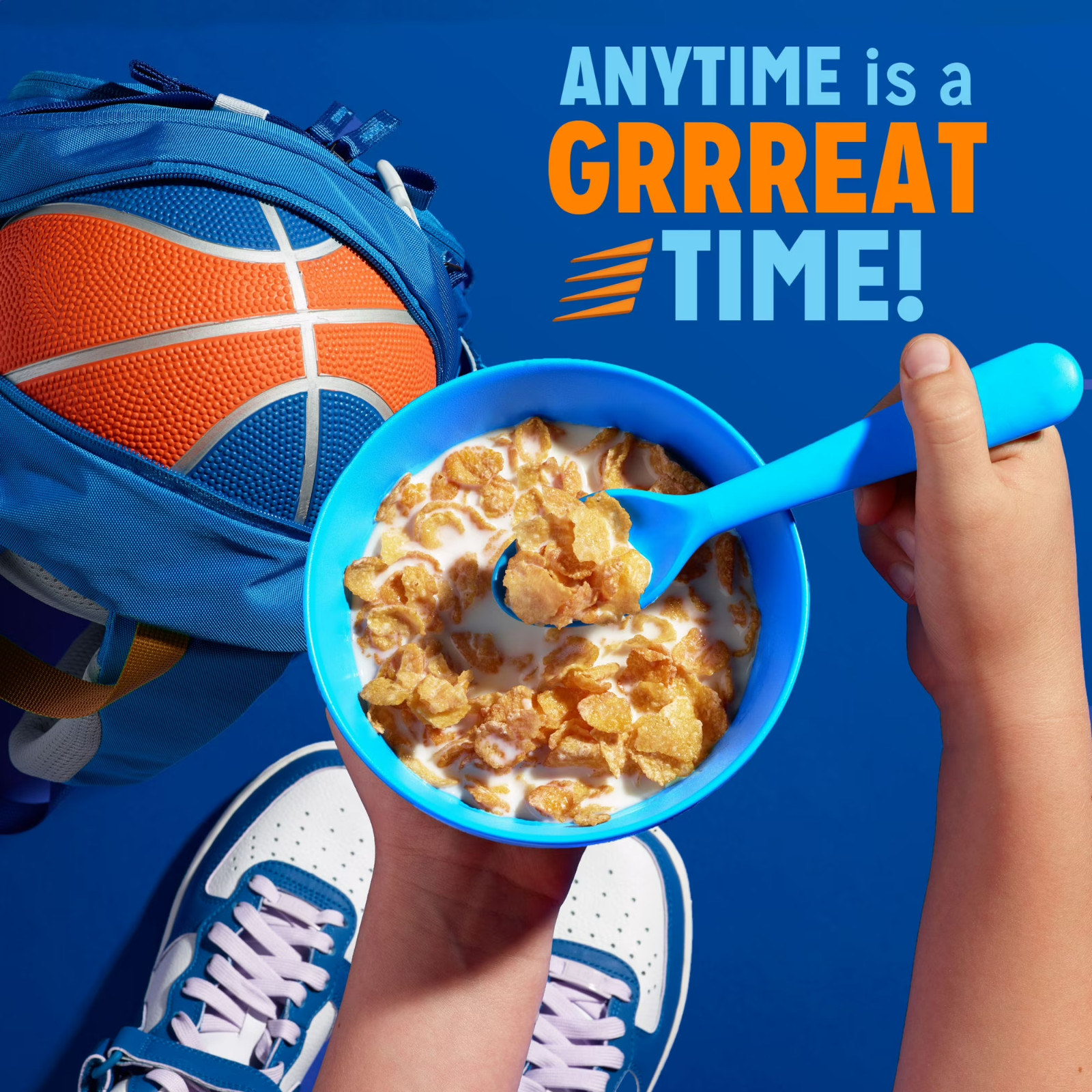 Kellogg’s Frosted Flakes Original Breakfast Cereal, Fat Free, Mega Size, 30.6 oz