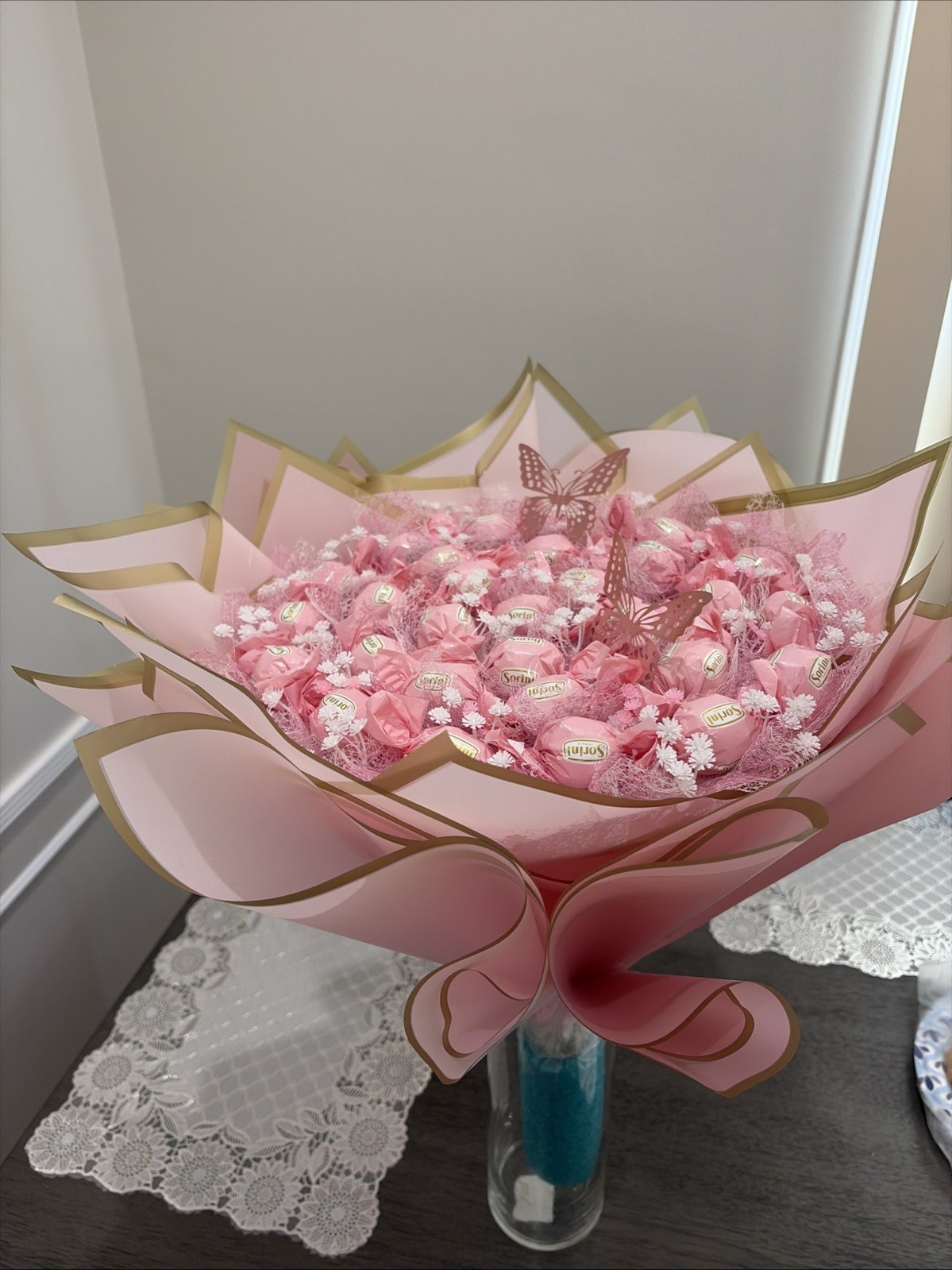 Sorini Sweet Bouquet Best Candy Ever, Sweet Flower Bouquet