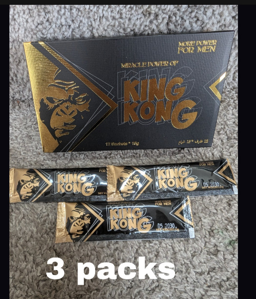 – Kong – Organic Premium Natural Pure Honey with Jelly Bee Pollen – Pack of 3