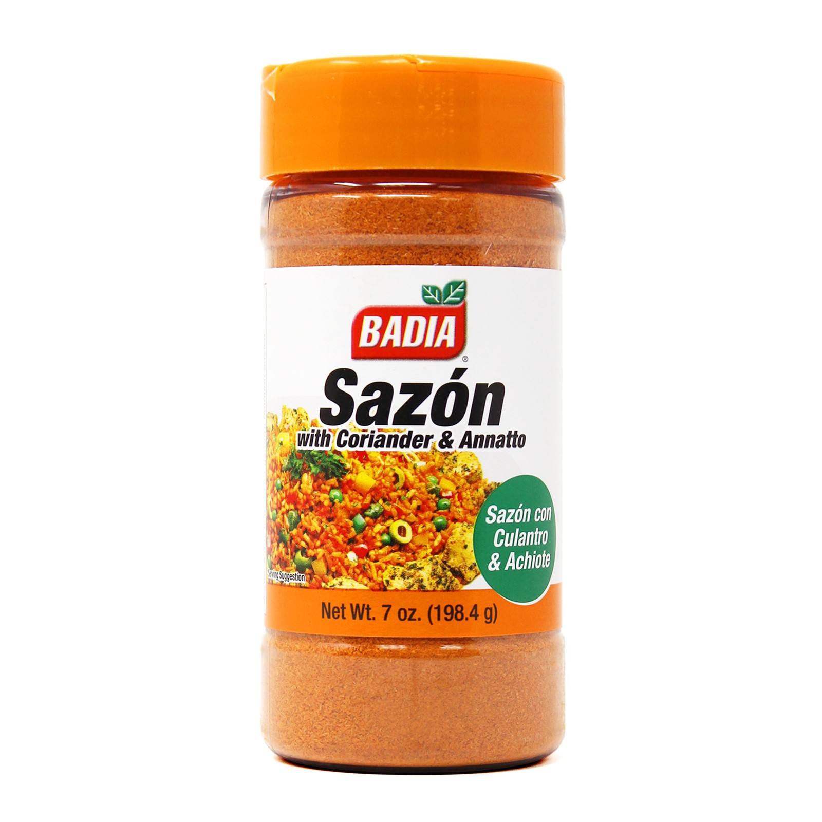 Badia Sazon with Coriander & Annatto Seasoning, 7 oz – 7 Ounce (Pack of 1)