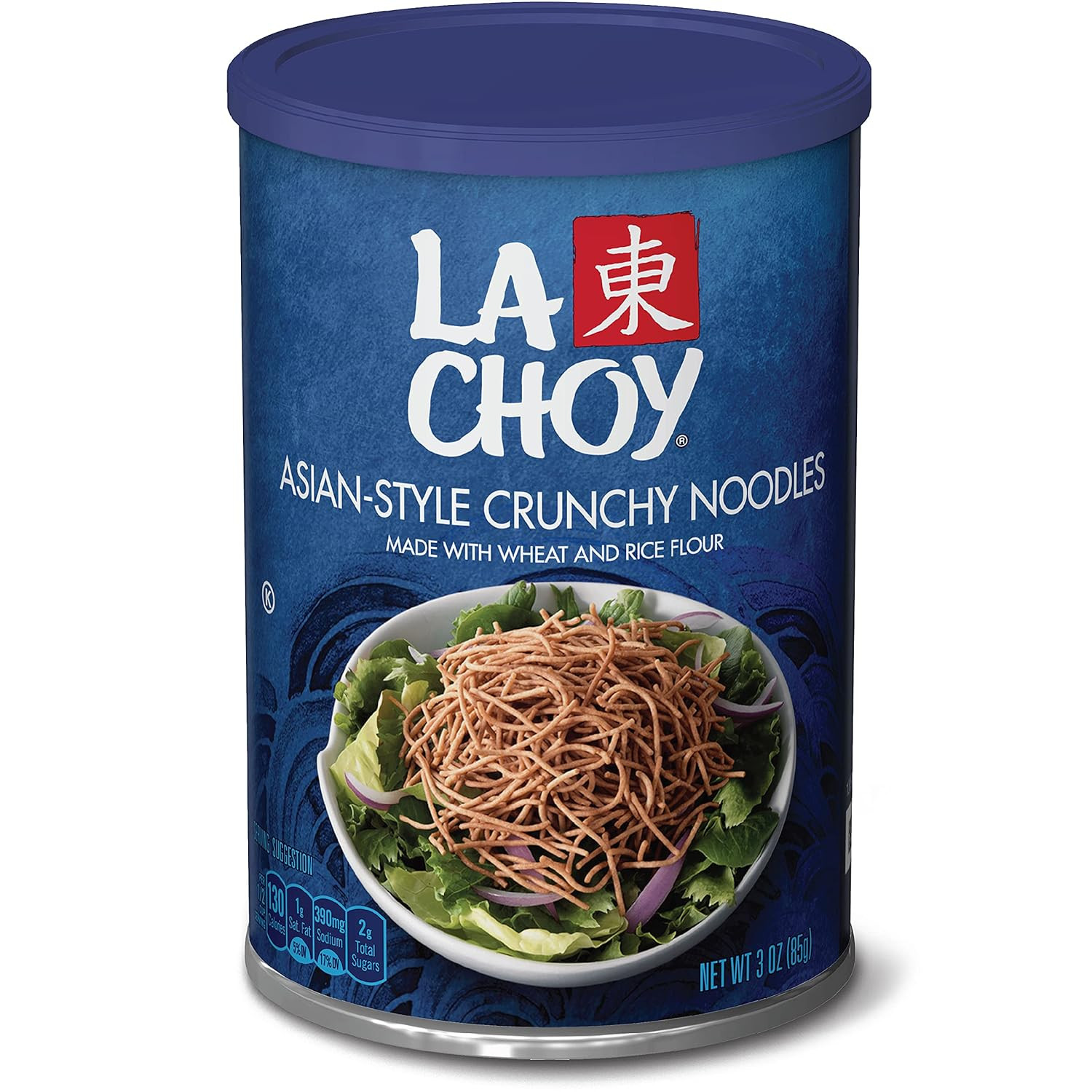 12 Pack Asian Style Crunchy Rice Noodles 3 oz Cans For Salads Soups