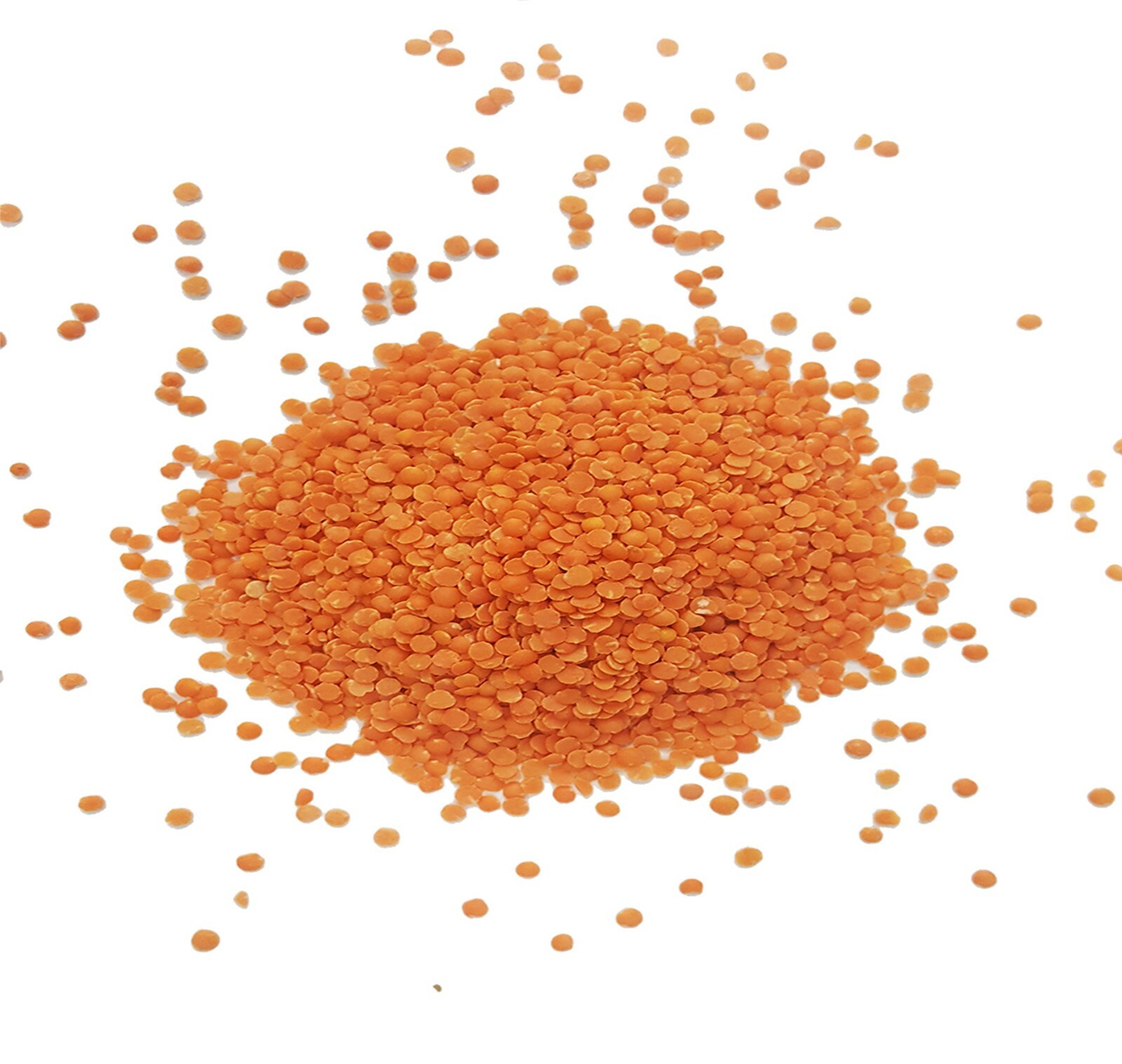 Organic Red Split Lentils aka Masoor Dal non-GMO Bulk rich in Iron and Protein