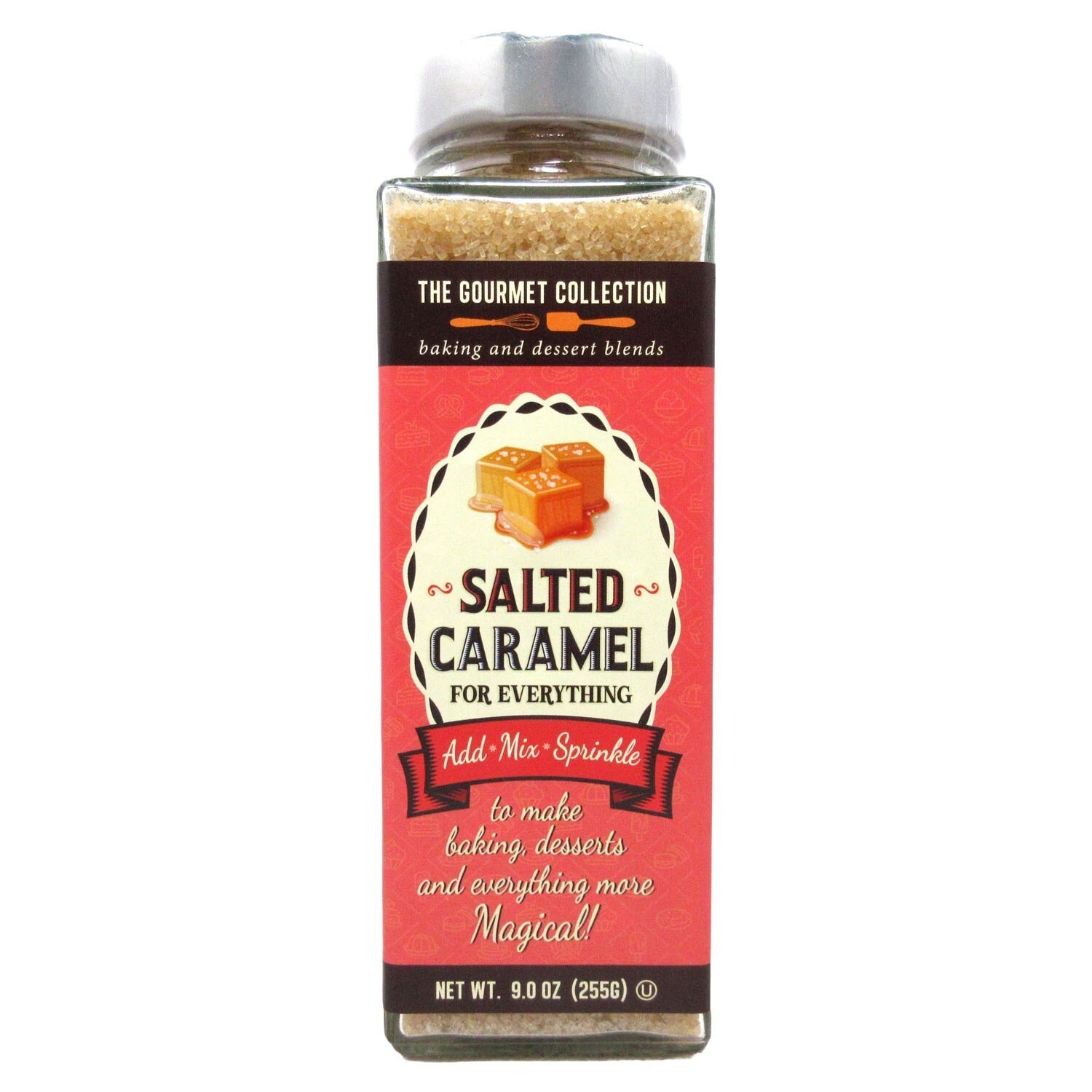 Gourmet Collection Salted Caramel Dangold Baking & Dessert Blends 9.0oz 255g