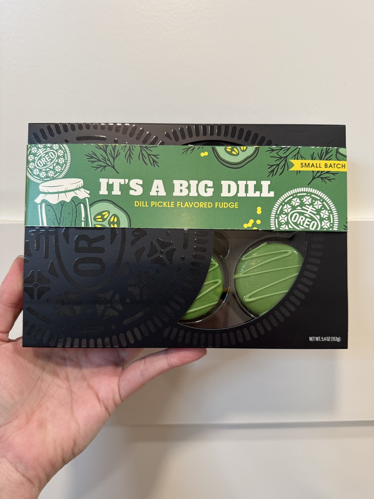 OREO DILL PICKLE FLAVORED FUDGE COOKIES 🥒