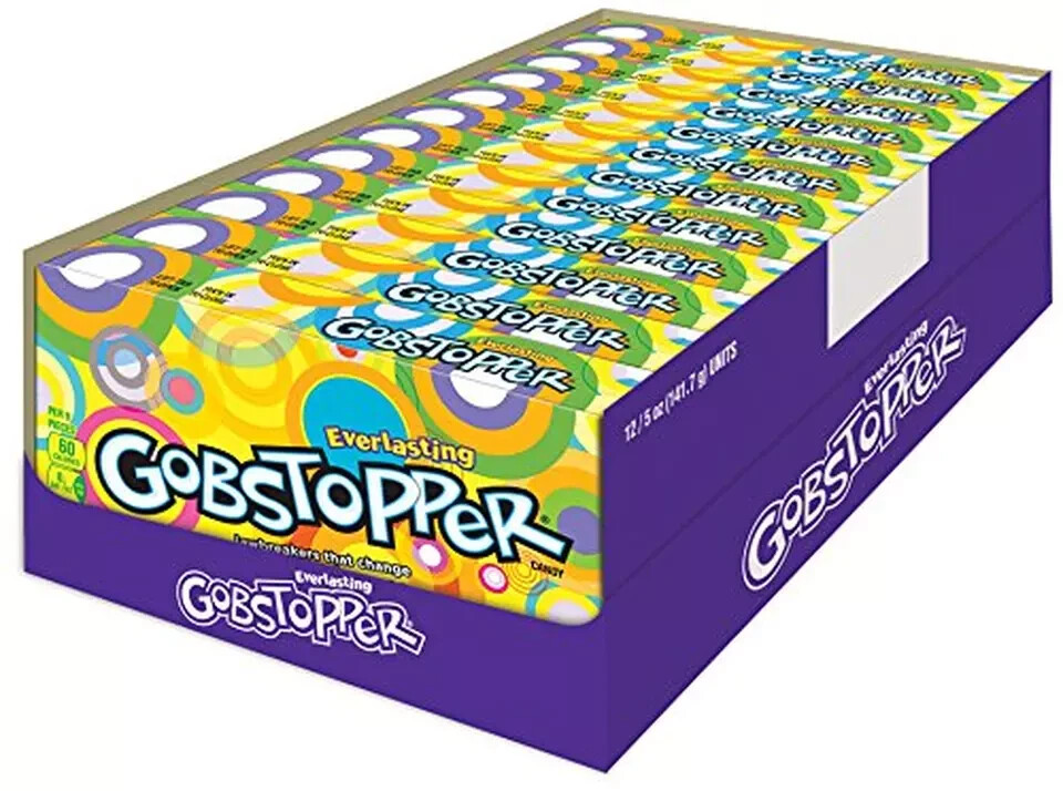 Gobstopper Candy Theater Box, 5 Ounce, Pack of 12