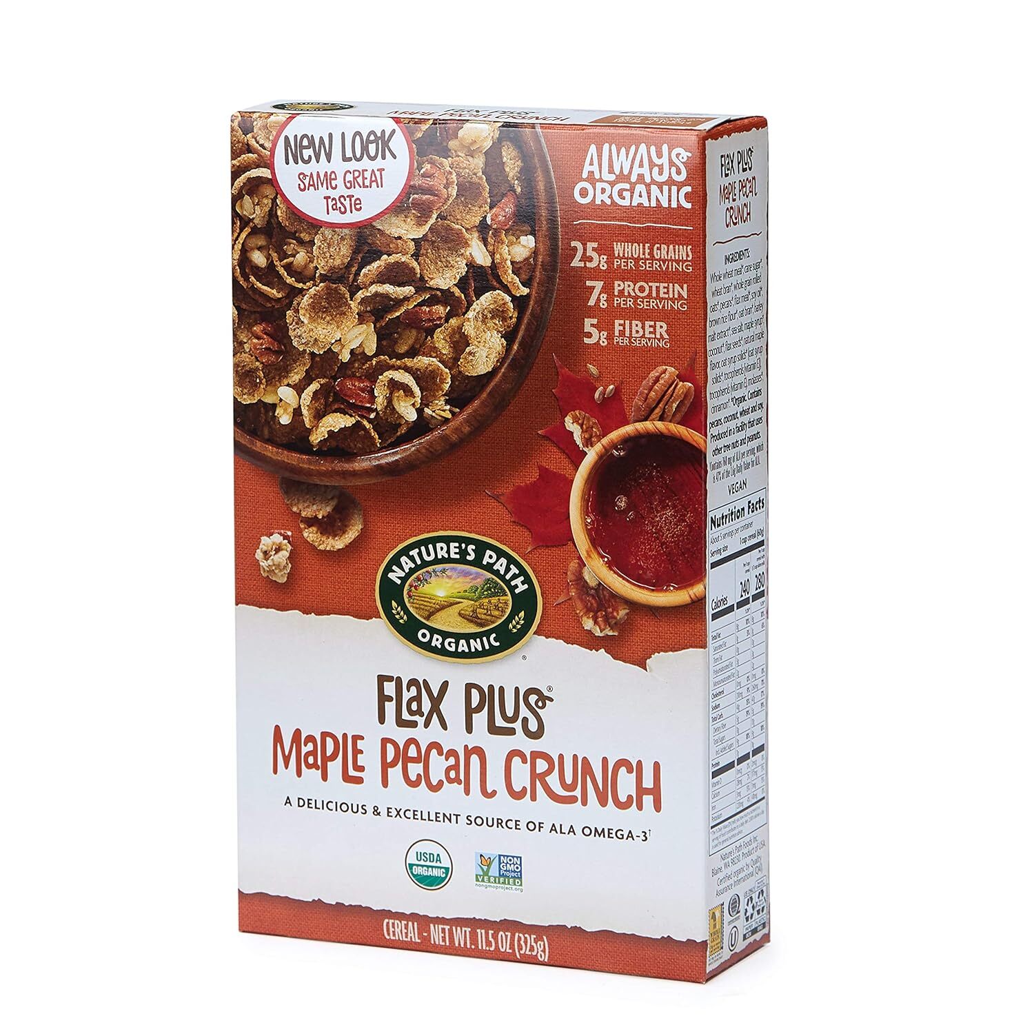 Nature’S Path Maple Pecan Crunch Cereal Individual Pouches 11.5 Oz