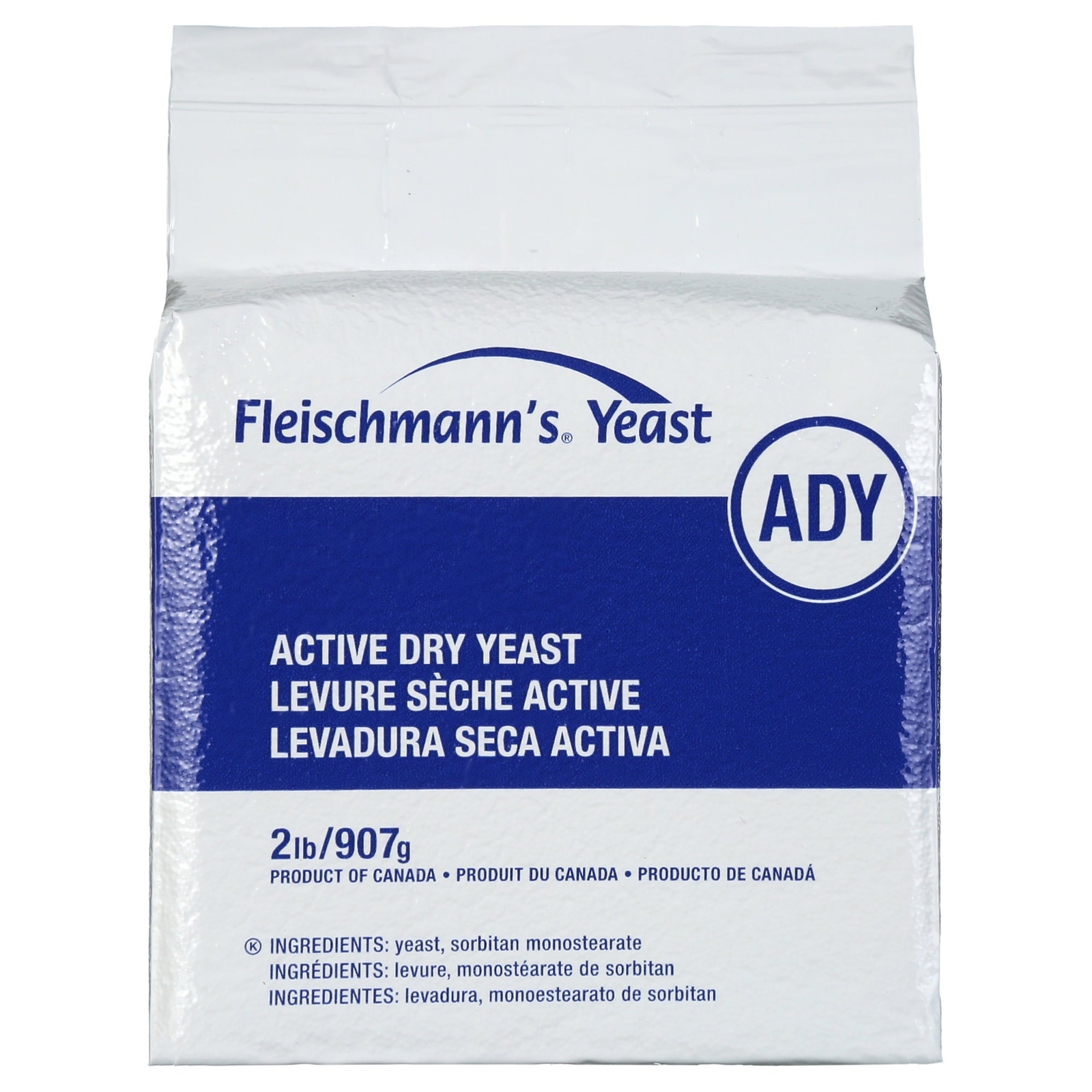 Fleischmanns Active Dry Yeast Vacuum Pack – 2lb 907g