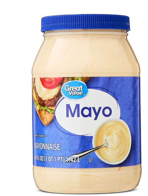 Great Value Mayonnaise, 48 fluid ounces