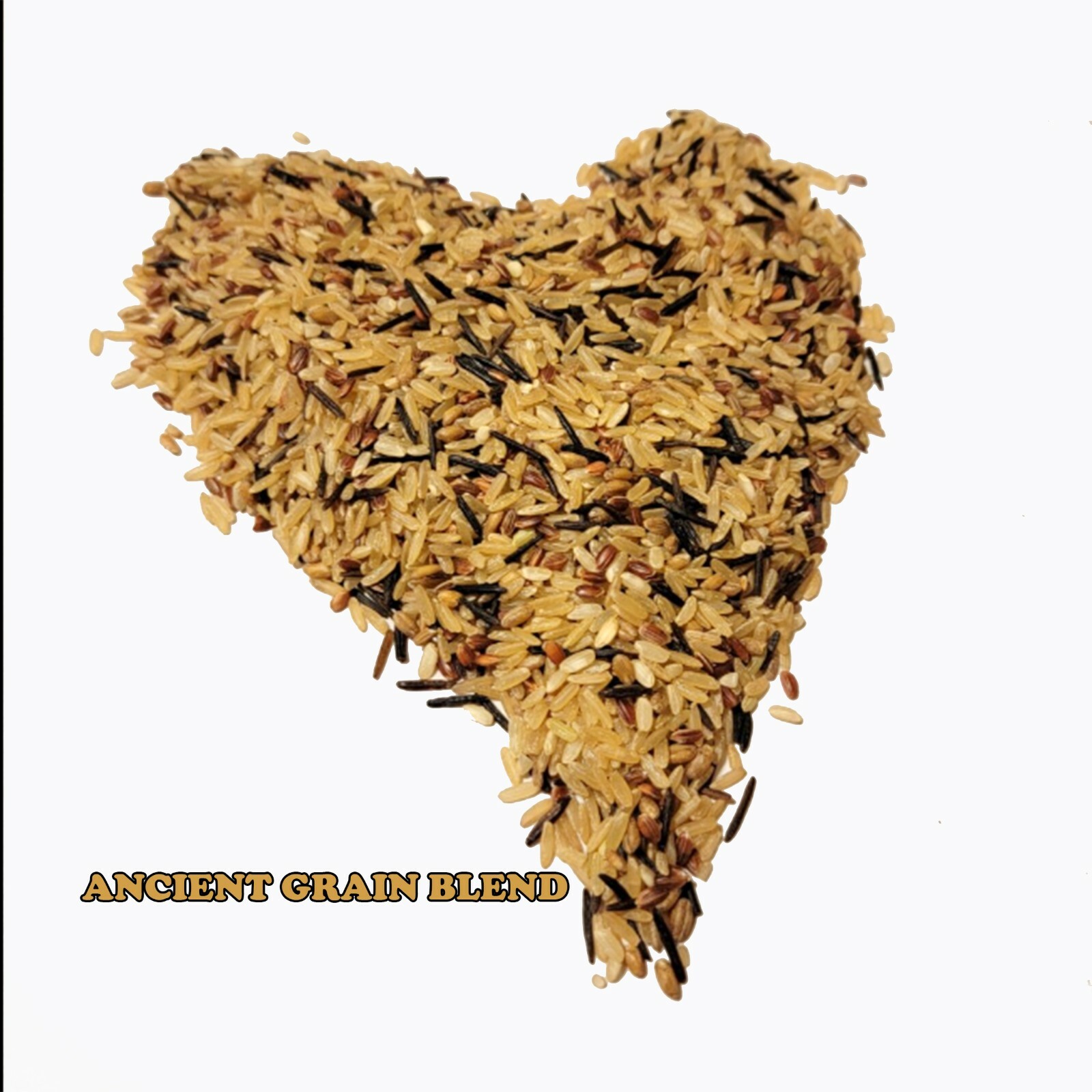 5 LB Grown Organic ANCIENT GRAIN BLEND Wild rice,Red, Brown RICE Bulk