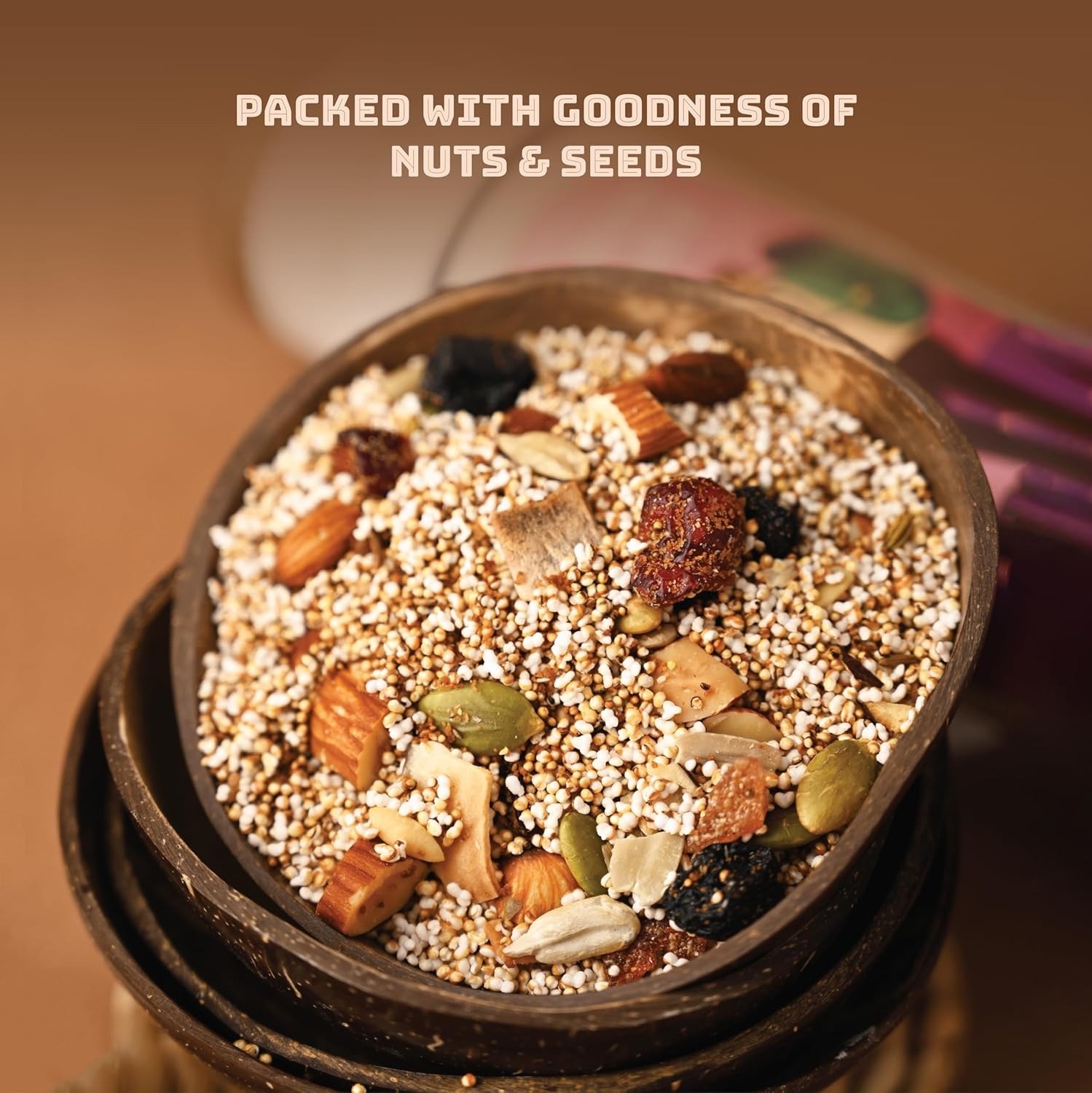 Dry Fruit Millet Healthy Mukhwas Mouth Fresheners Mix Seeds, After Meal Snack FR