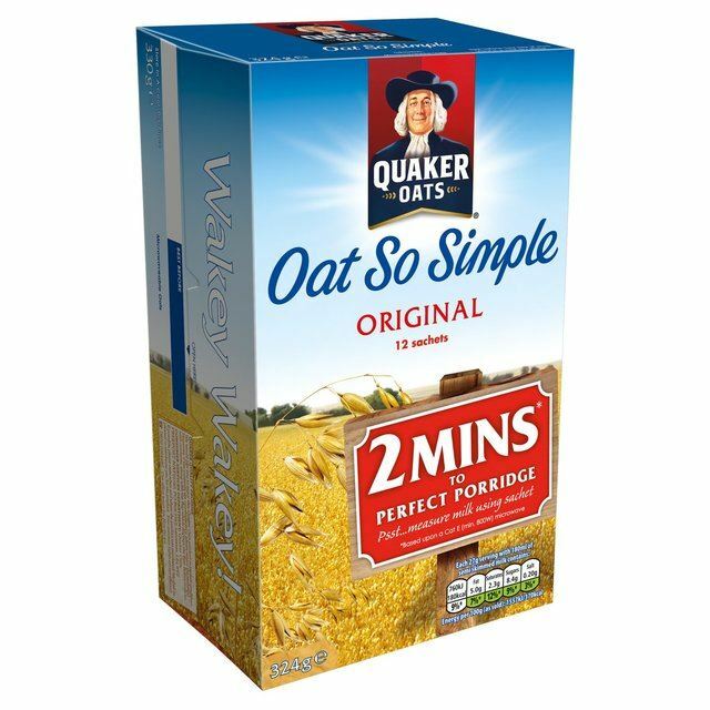 Quaker Oat So Simple Original – 12 x 27g