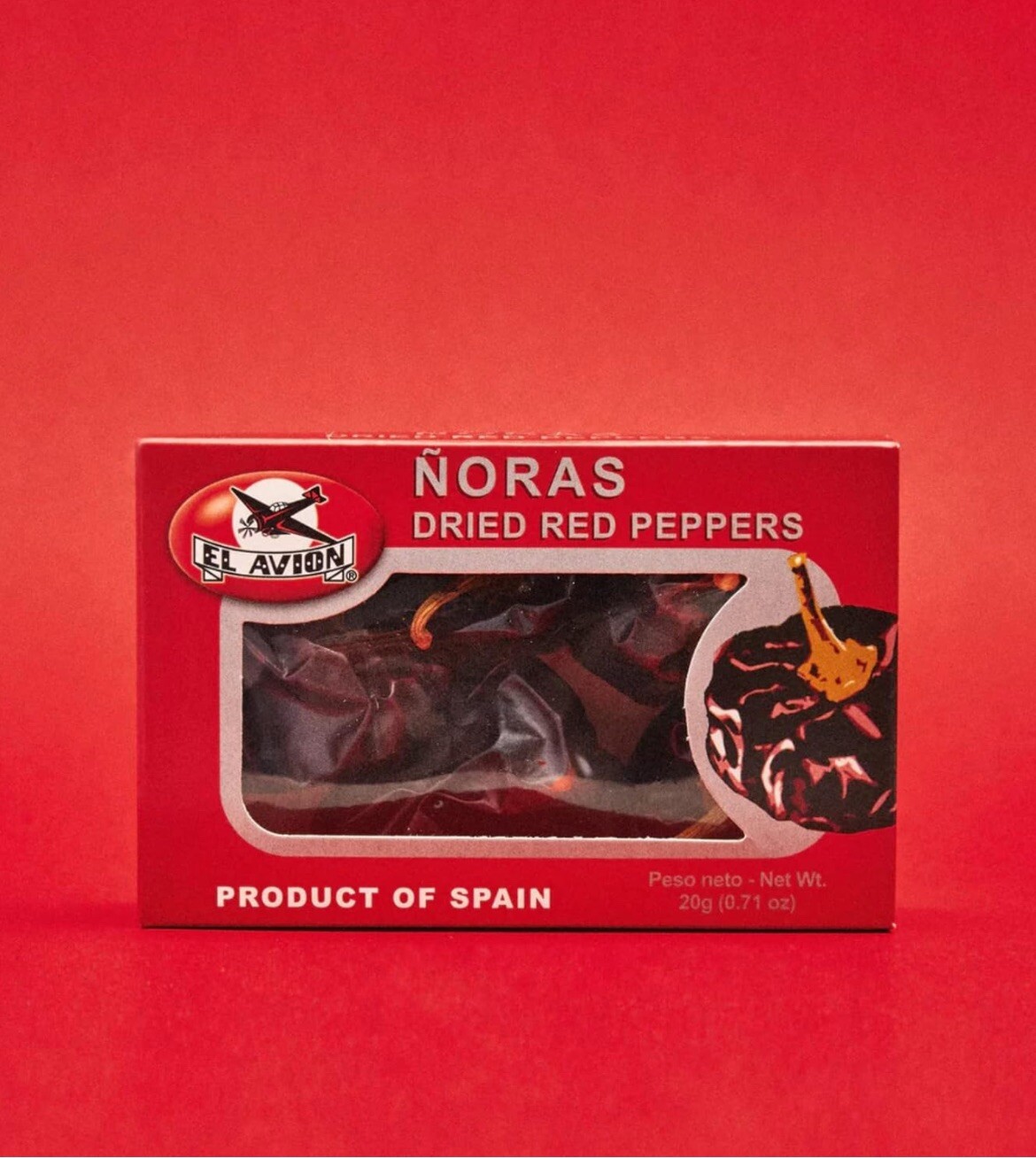 Dried Nora Peppers (Ñoras) 20 g Product Of Spain X 2 Pack