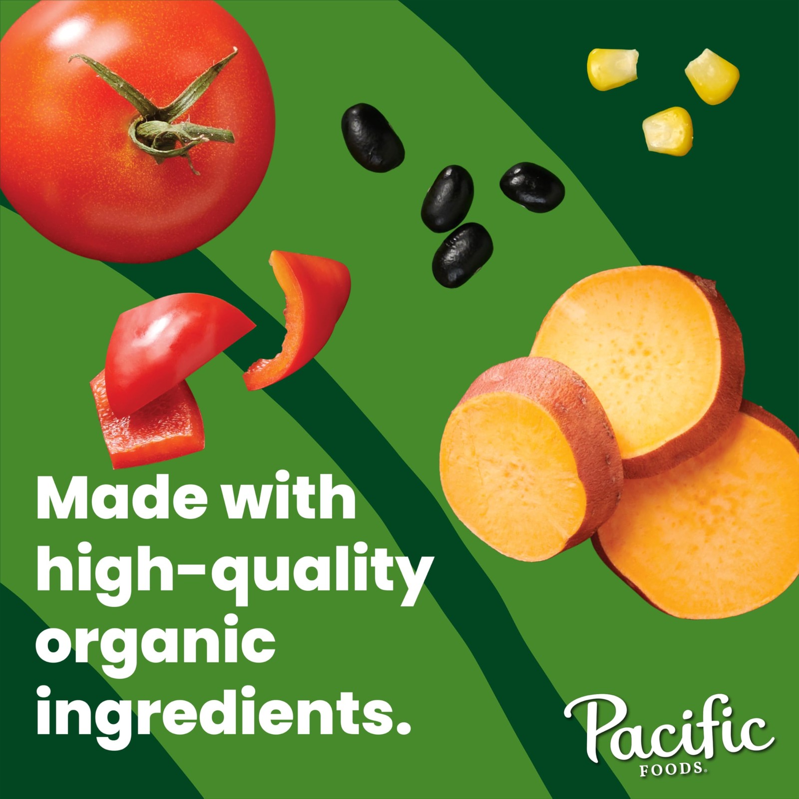 Organic Black Bean Chili, PlantBased, 16.5 oz Can, Case of 12 Units