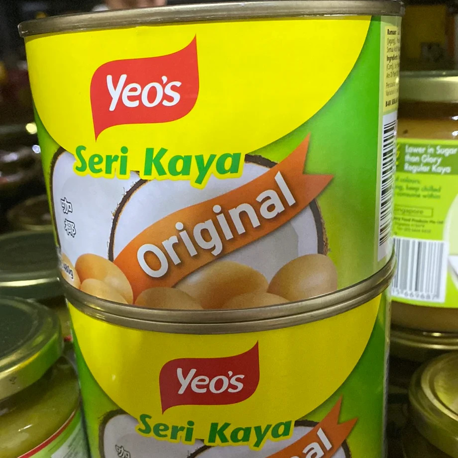 Yeo’s Seri Kaya Original – Coconut Jam Spread (170g Can)