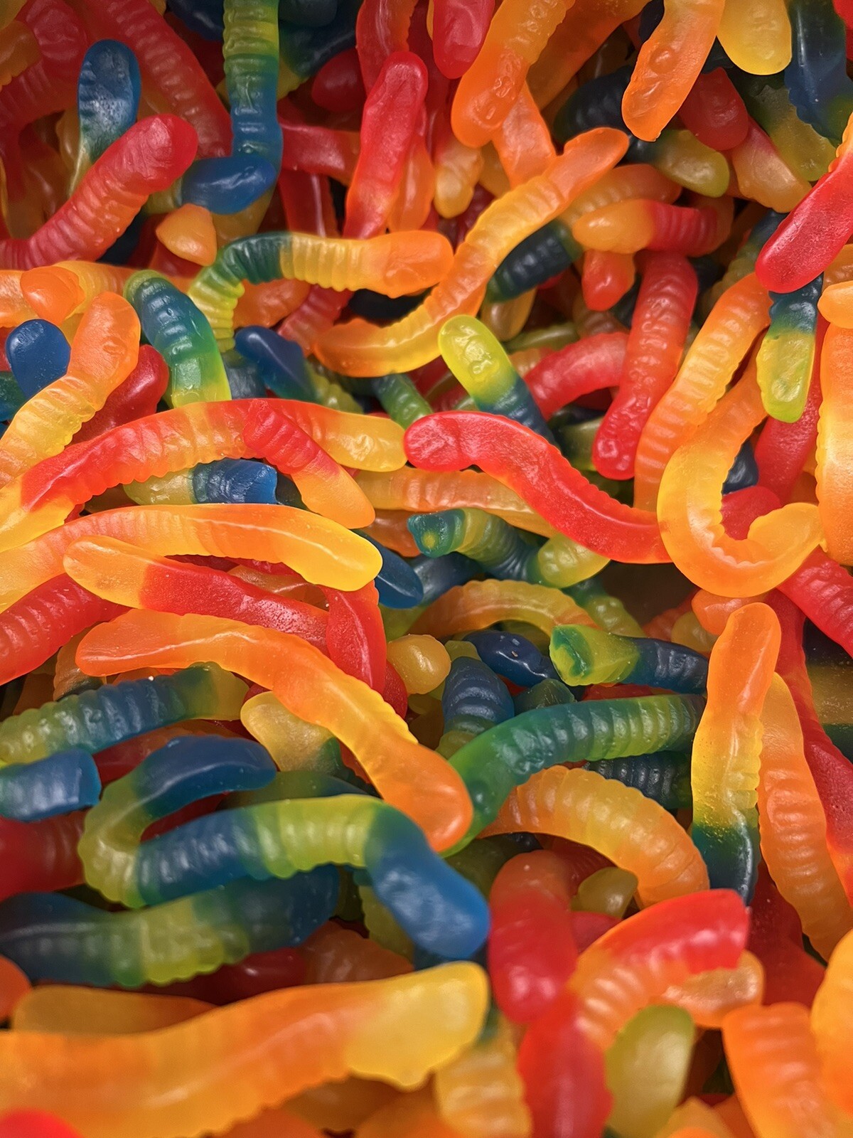 Sugar Free Gummy Worms Zero Sugar 2 lbs Bulk Diabetic Snack Candy 2 Pounds
