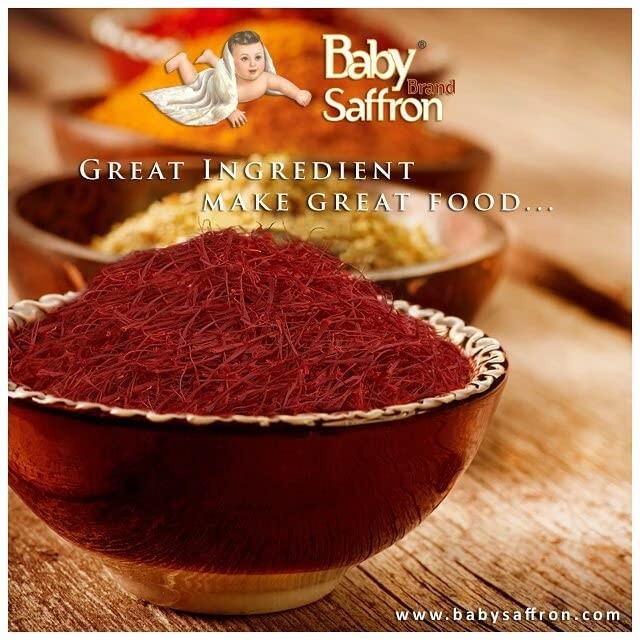 BABY BRAND SAFFRON (KASHMIRI KESAR) 1 gm EACH (pack of 6) free shipping
