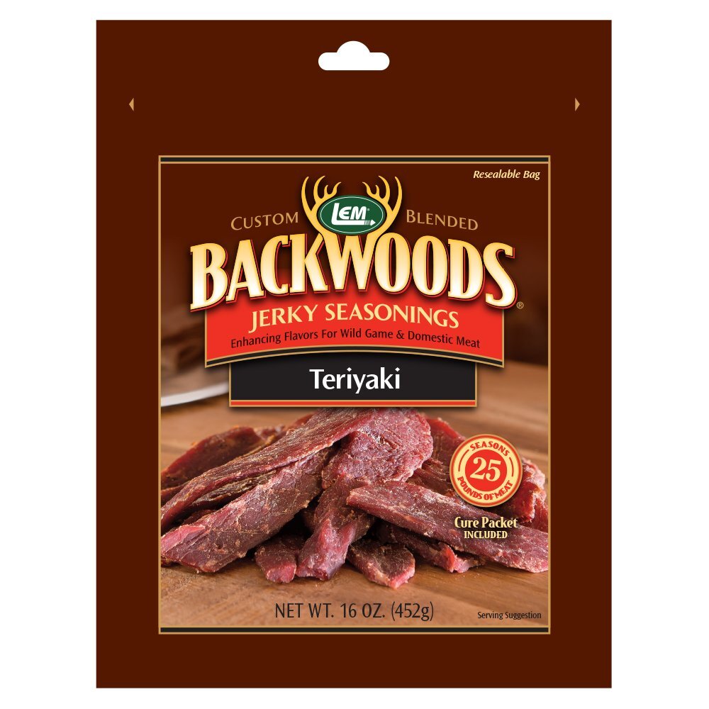 LEM Backwoods Teriyaki Seasoning with Cure Packet ,1 oz.