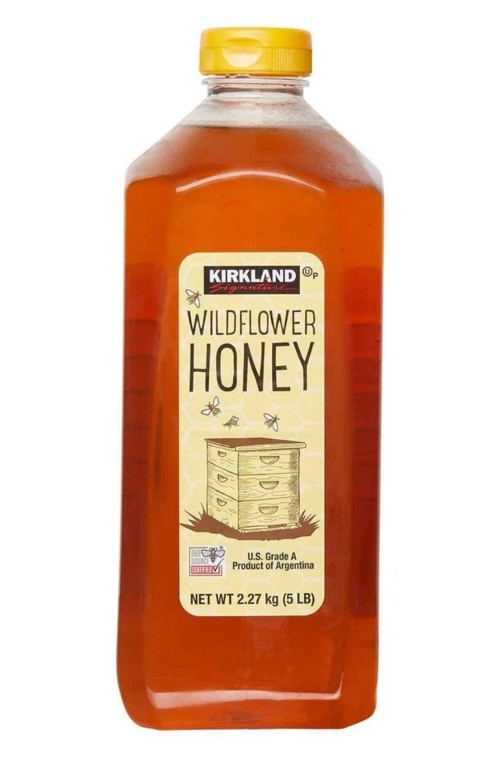 New Kirkland Wildflower Argentina Kosher Honey – USA Grade A, 5 lbs Sweet Bottle