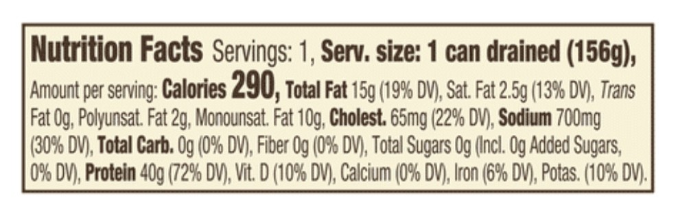 Genova Yellowfin Tuna in Pure Olive Oil, Pack of 6; 7OZ; FREE SHIPPING