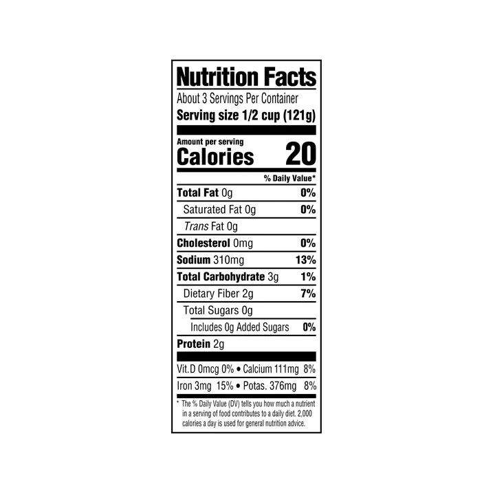 Premium Popeye’s Farm Fresh Chopped Spinach – 12 Pack, Size 13.5 oz Cans