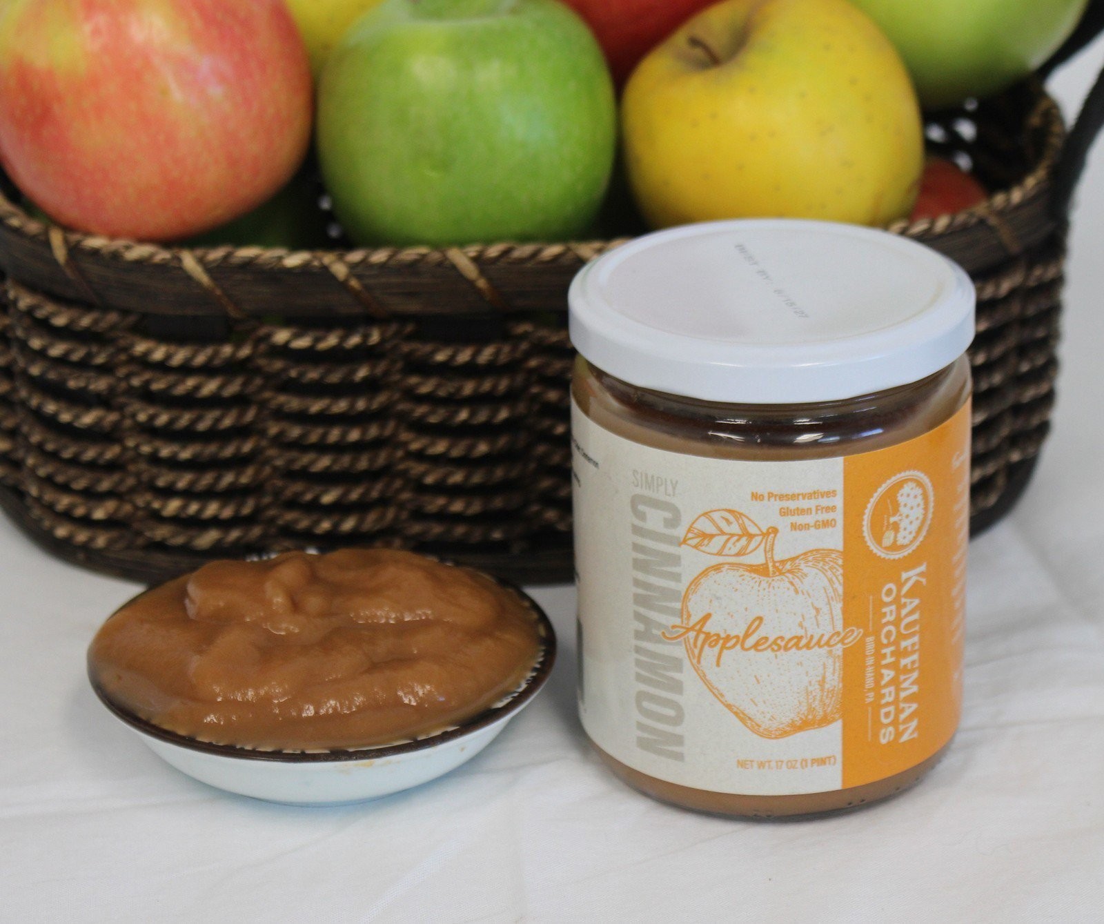 Kauffman Orchards Small Batch Simply Cinnamon Applesauce, No Granulated Sugar…