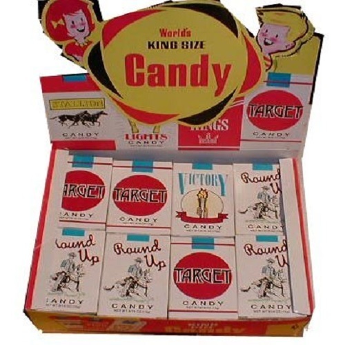 Candy Cigarettes, 24 Count Box, Original Recipe ~ YANKEETRADERS® ~ FREE SHIPPING