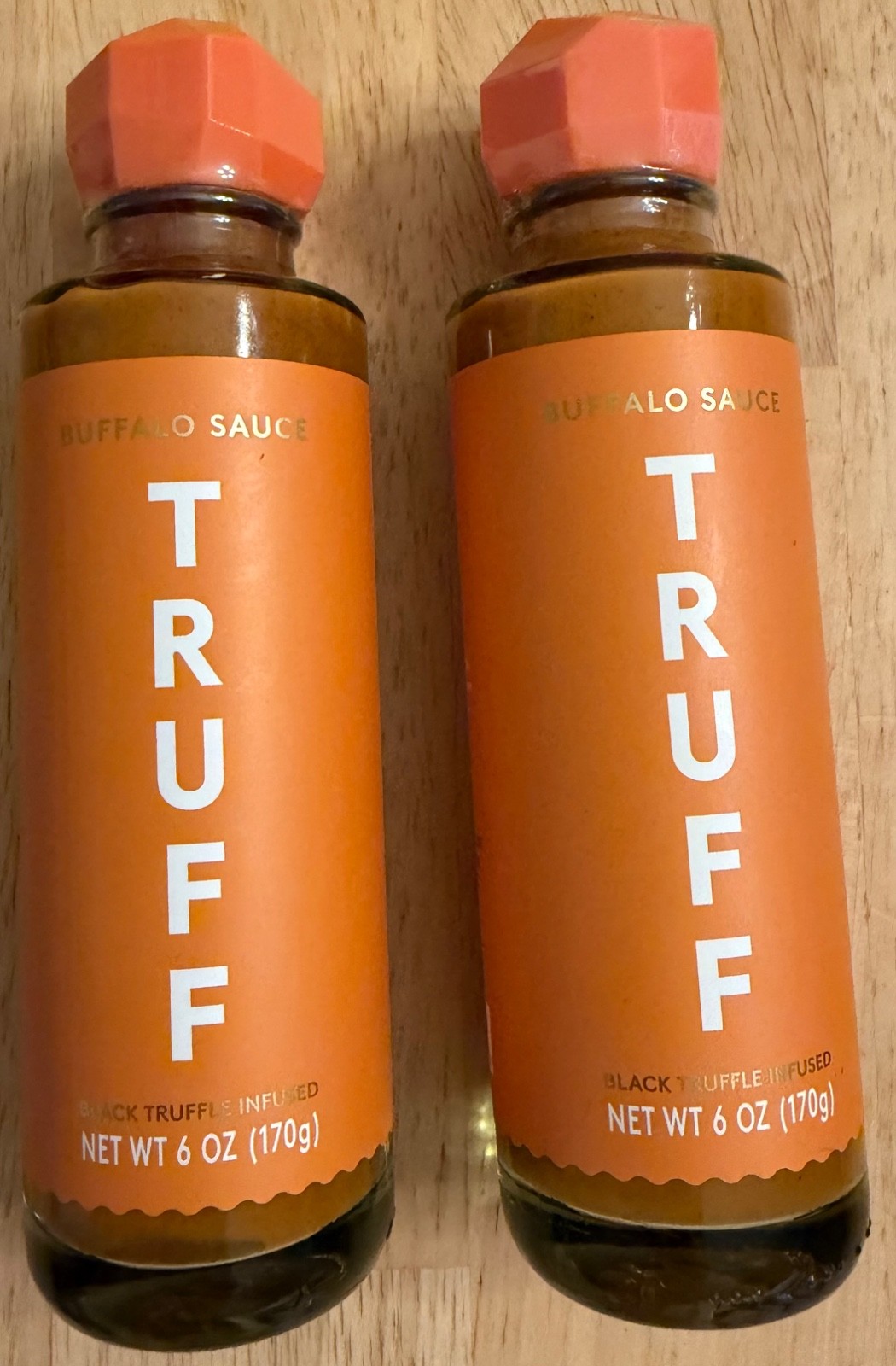 2 Bottles of Truff Black Truffle Buffalo Sauce 6 oz Each