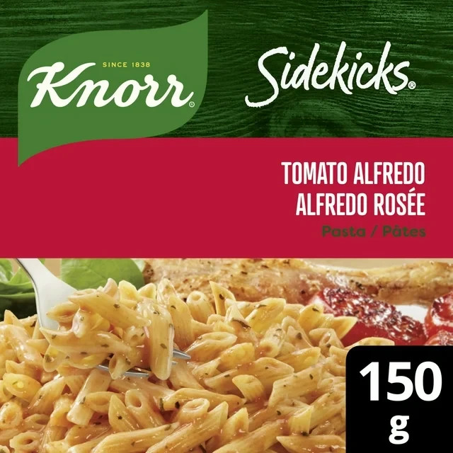 Knorr Sidekicks Tomato Alfredo Pasta Side Dish 150g Easy Quick Meal