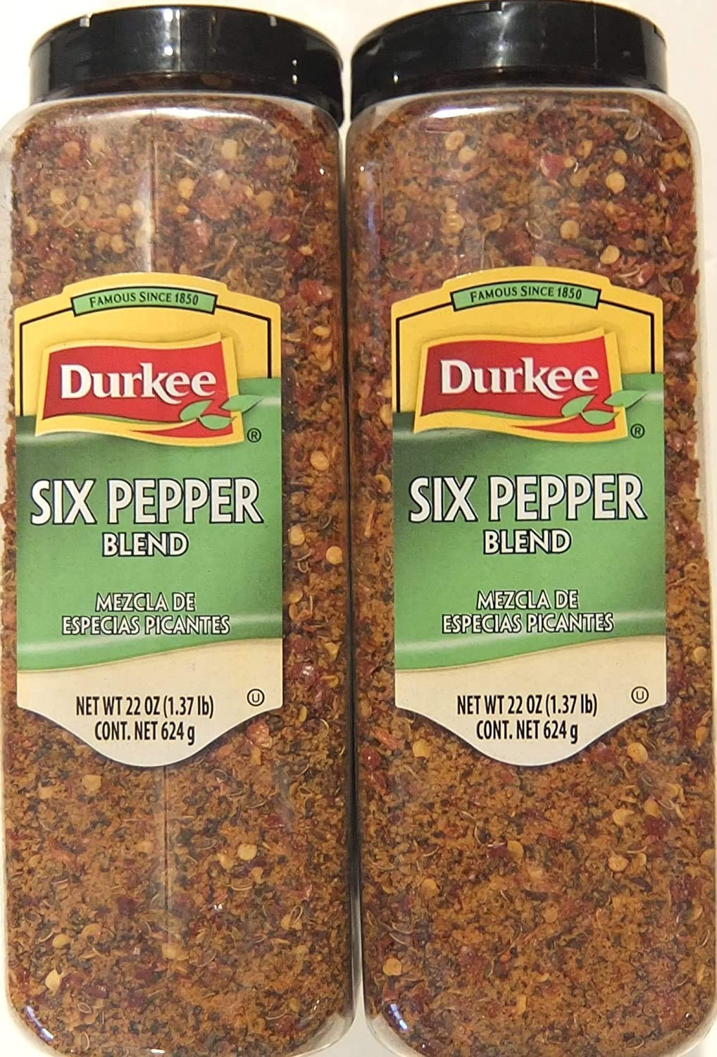 Six Pepper Blend, 22 Ounce (Pack of 2)