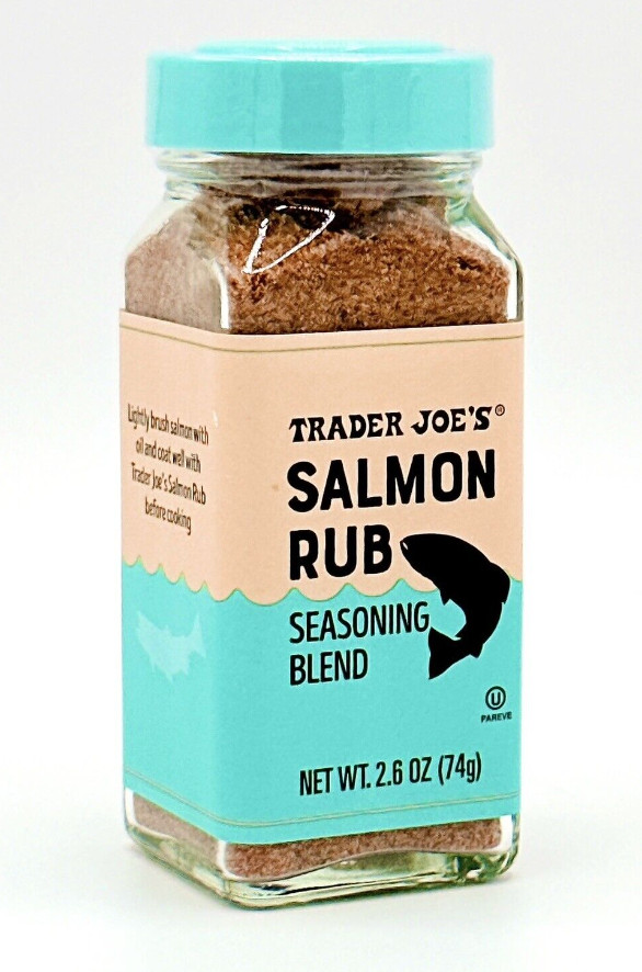 Trader Joe’s Salmon Rub Seasoning Blend 2.6 oz Spice Mix