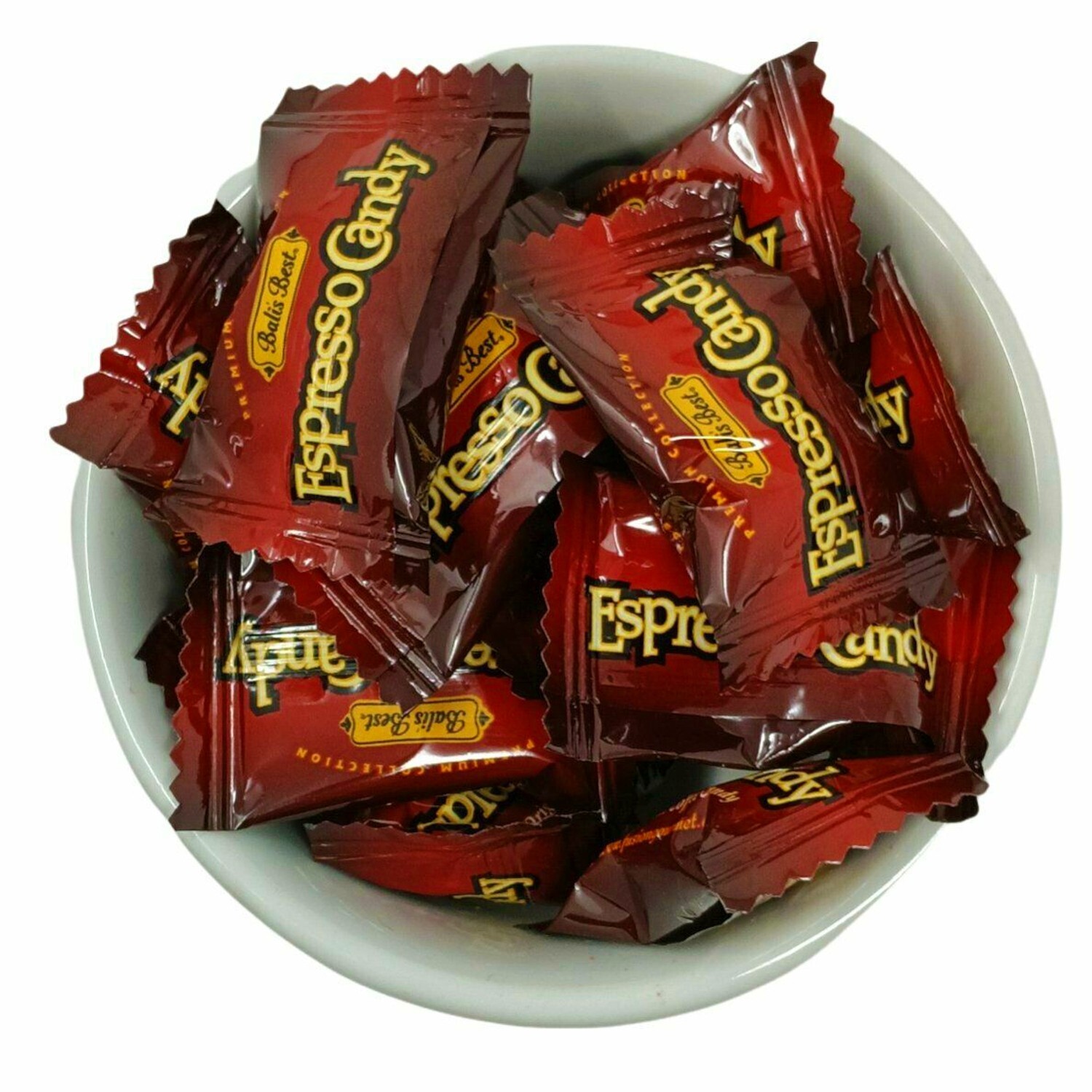 Bali’s Best Espresso Coffee Candy Bulk Individually Wrapped 2.2 pounds