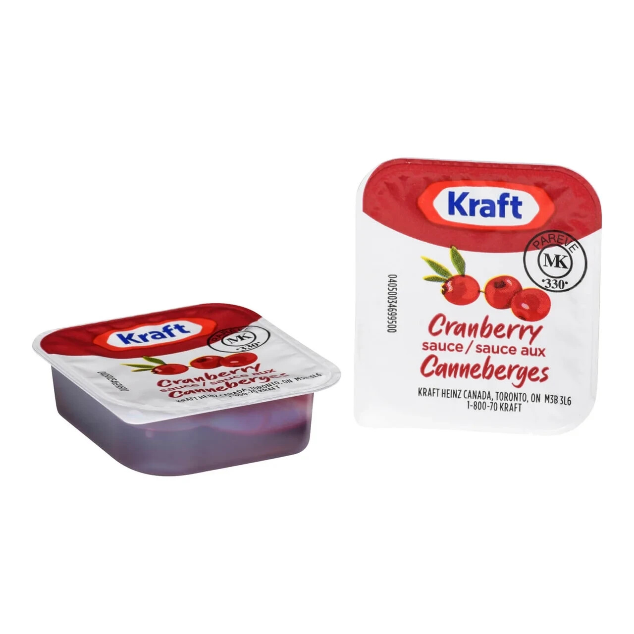 Kraft Cranberry Sauce Portion Pack, 16 ml / Unit, 200 Units / Case